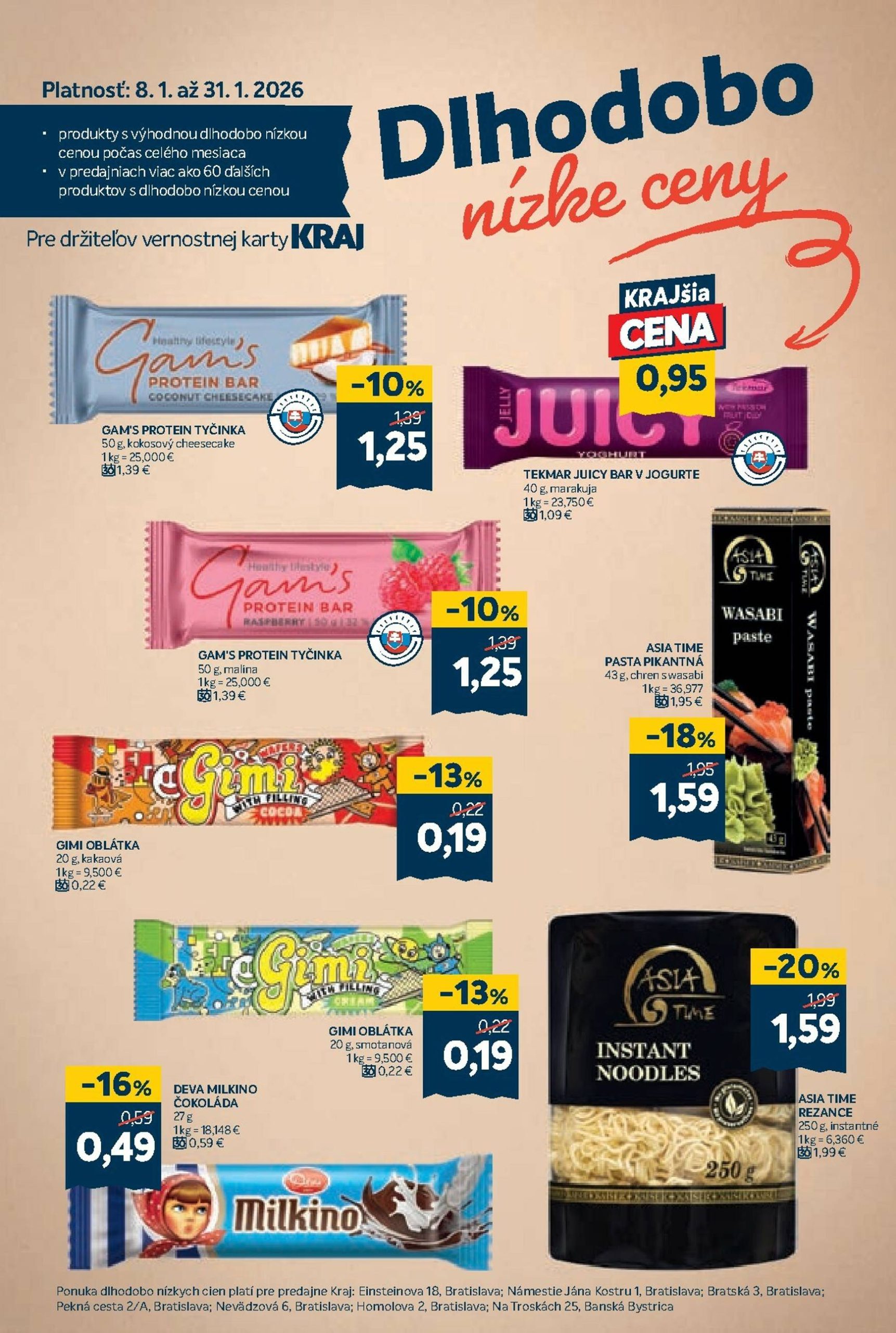 Page 14 of Aktuálny kraj leták platný od štvrtka 22.01 do 28.01