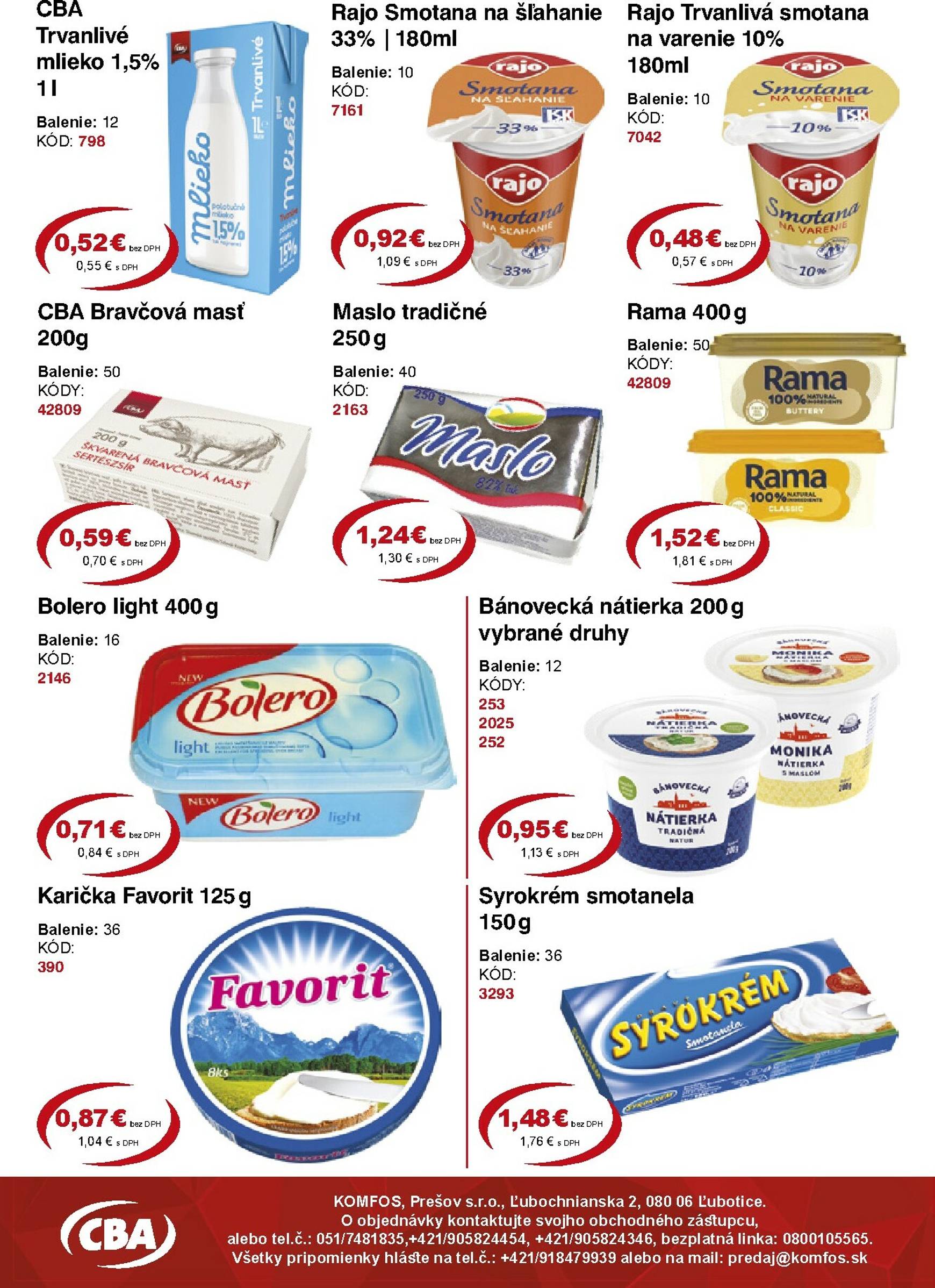 Page 3 of Aktuálny cba leták platný od piatka 23.01 do 03.02