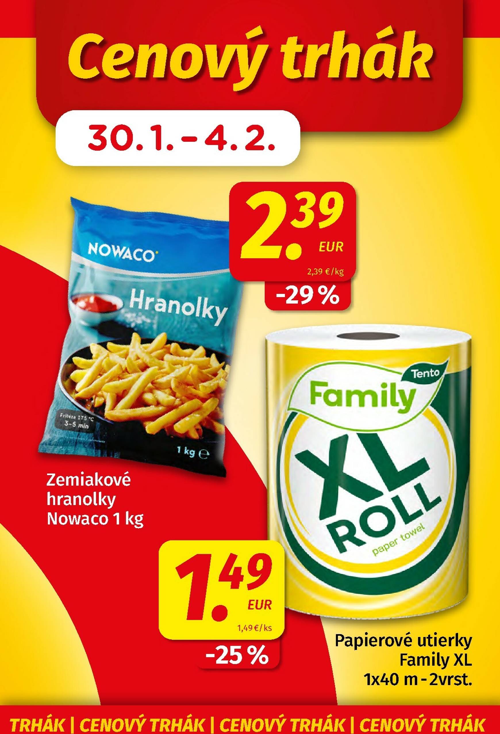 Page 3 of Aktuálny koruna leták platný od piatka 23.01 do 04.02