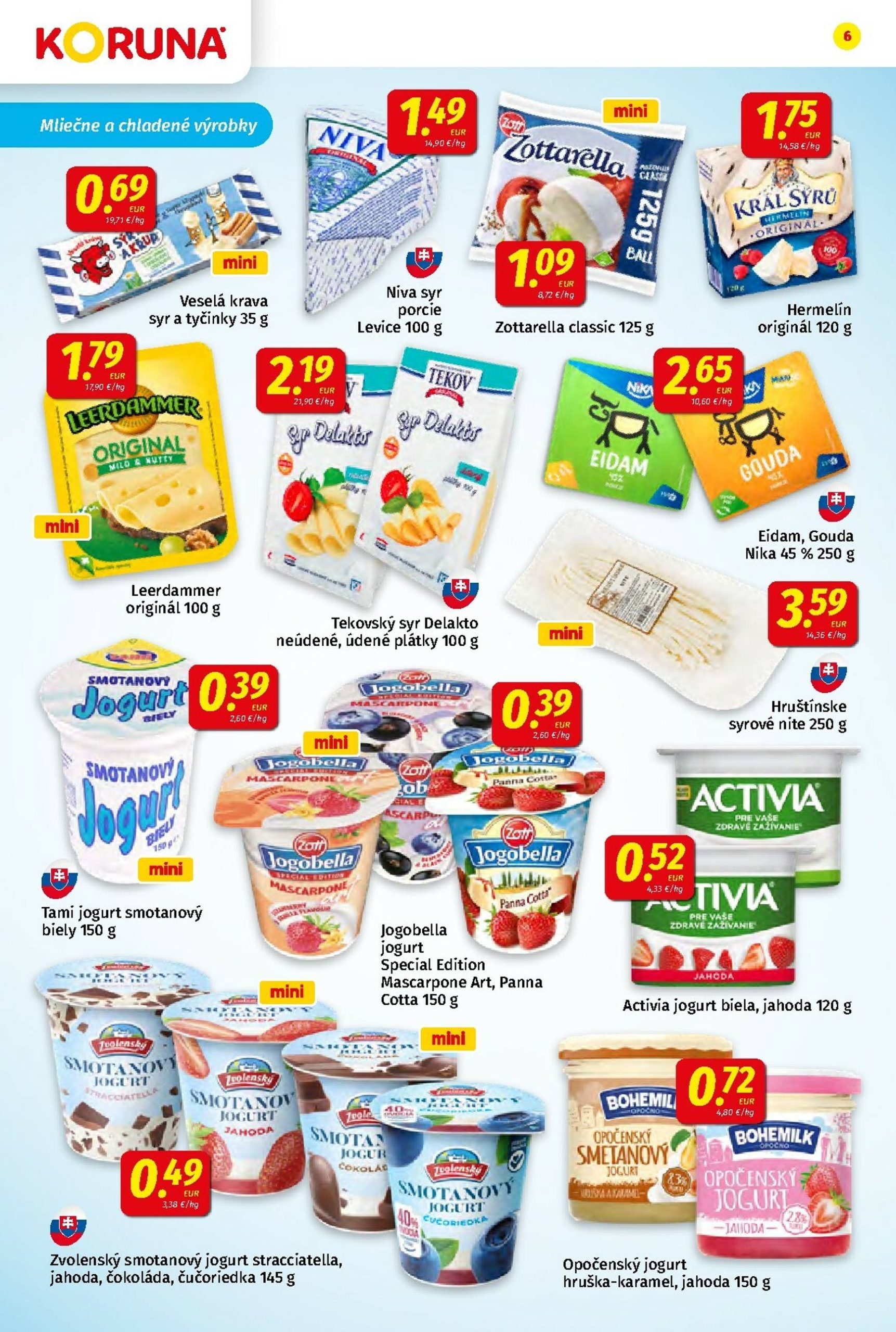 Page 6 of Aktuálny koruna leták platný od piatka 23.01 do 04.02