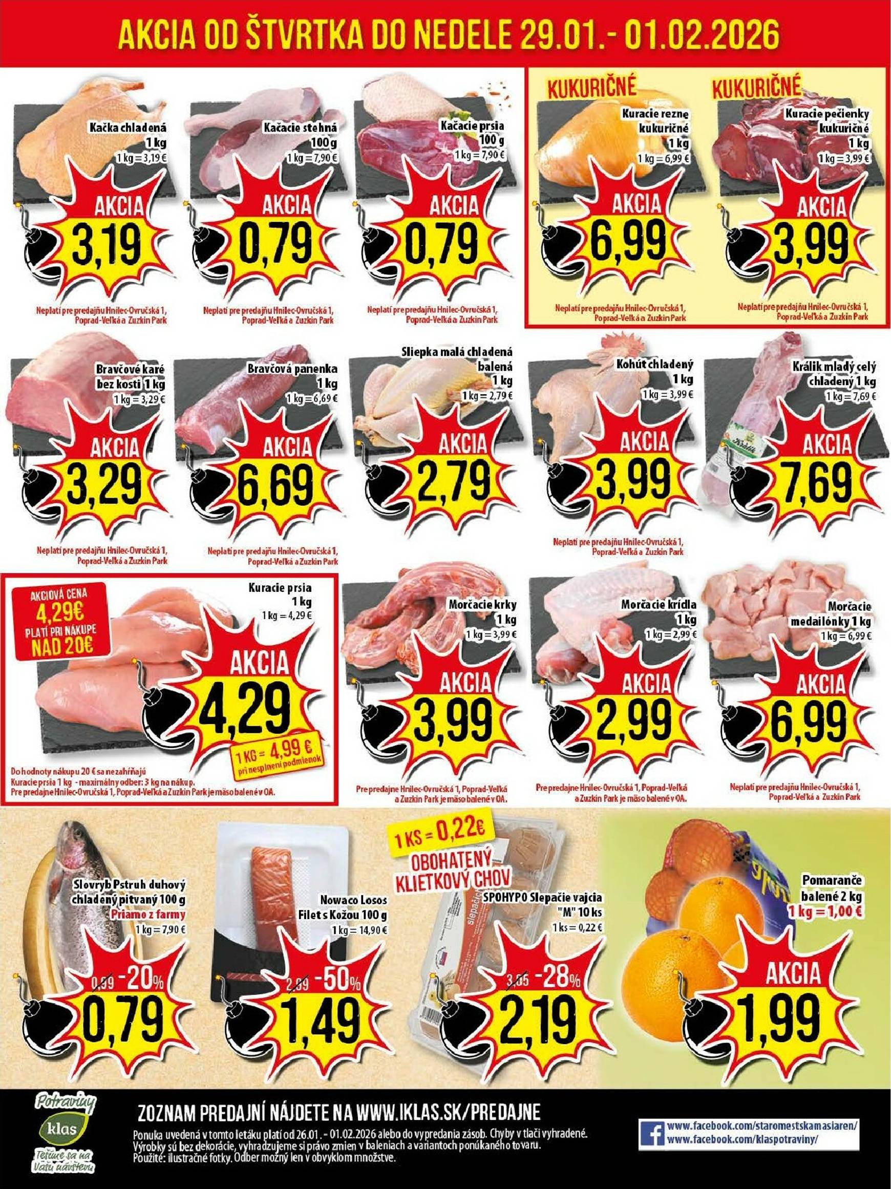 Page 25 of Aktuálny klas leták platný od pondelka 26.01 do 01.02