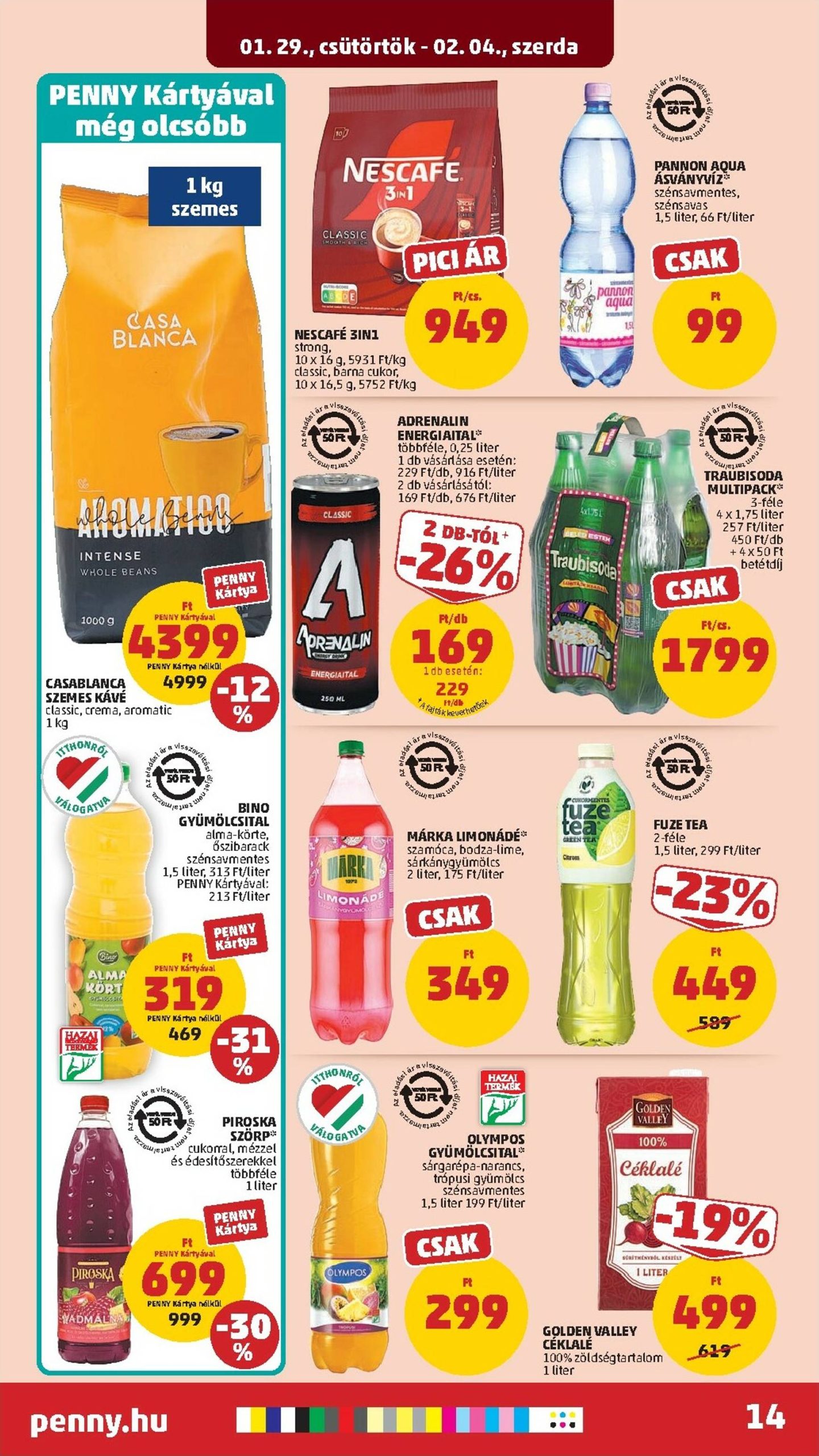 Page 18 of Aktuálny penny-madarsko leták platný od štvrtka 29.01 do 04.02