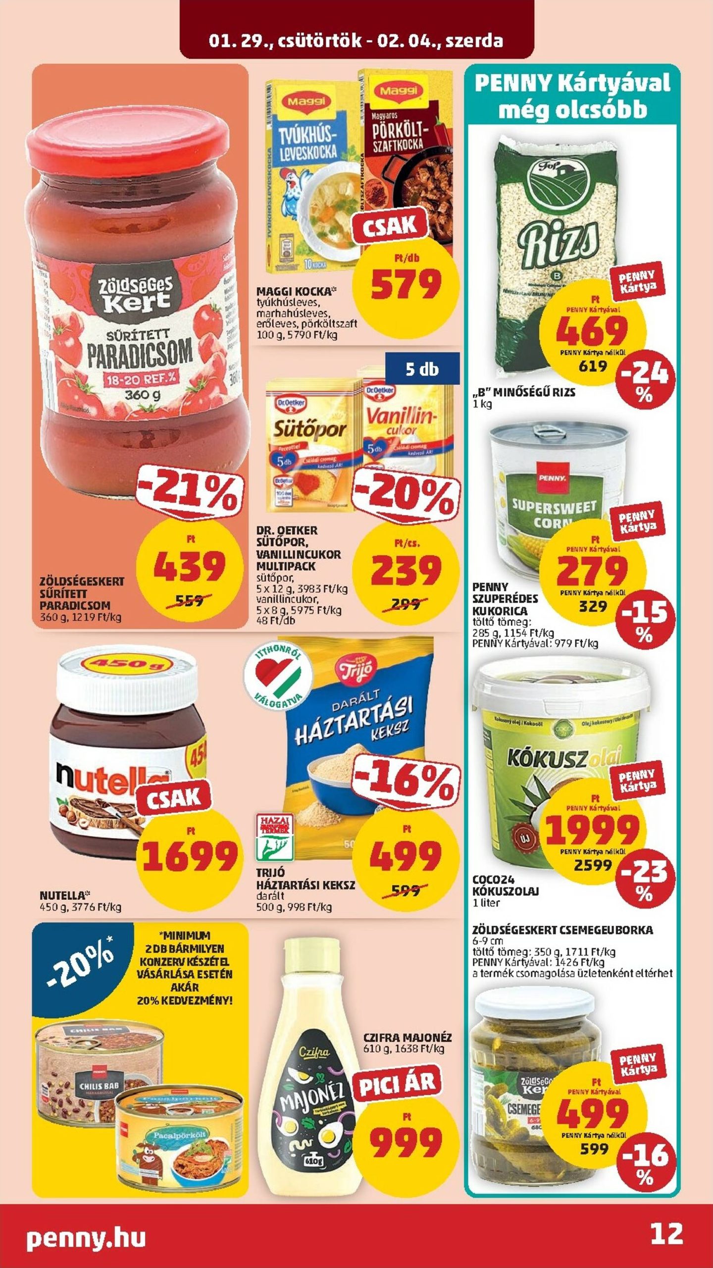 Page 16 of Aktuálny penny-madarsko leták platný od štvrtka 29.01 do 04.02