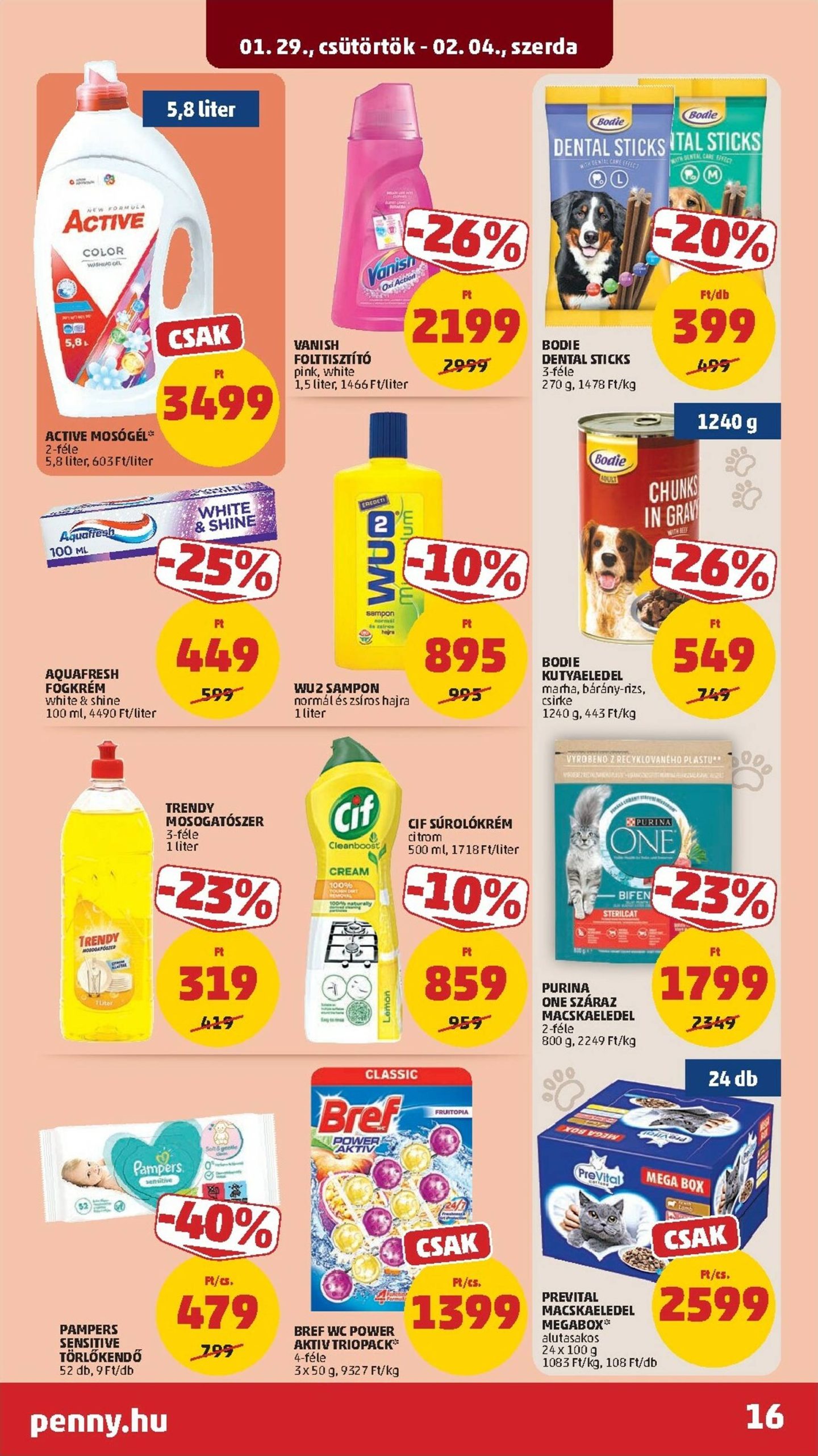 Page 20 of Aktuálny penny-madarsko leták platný od štvrtka 29.01 do 04.02