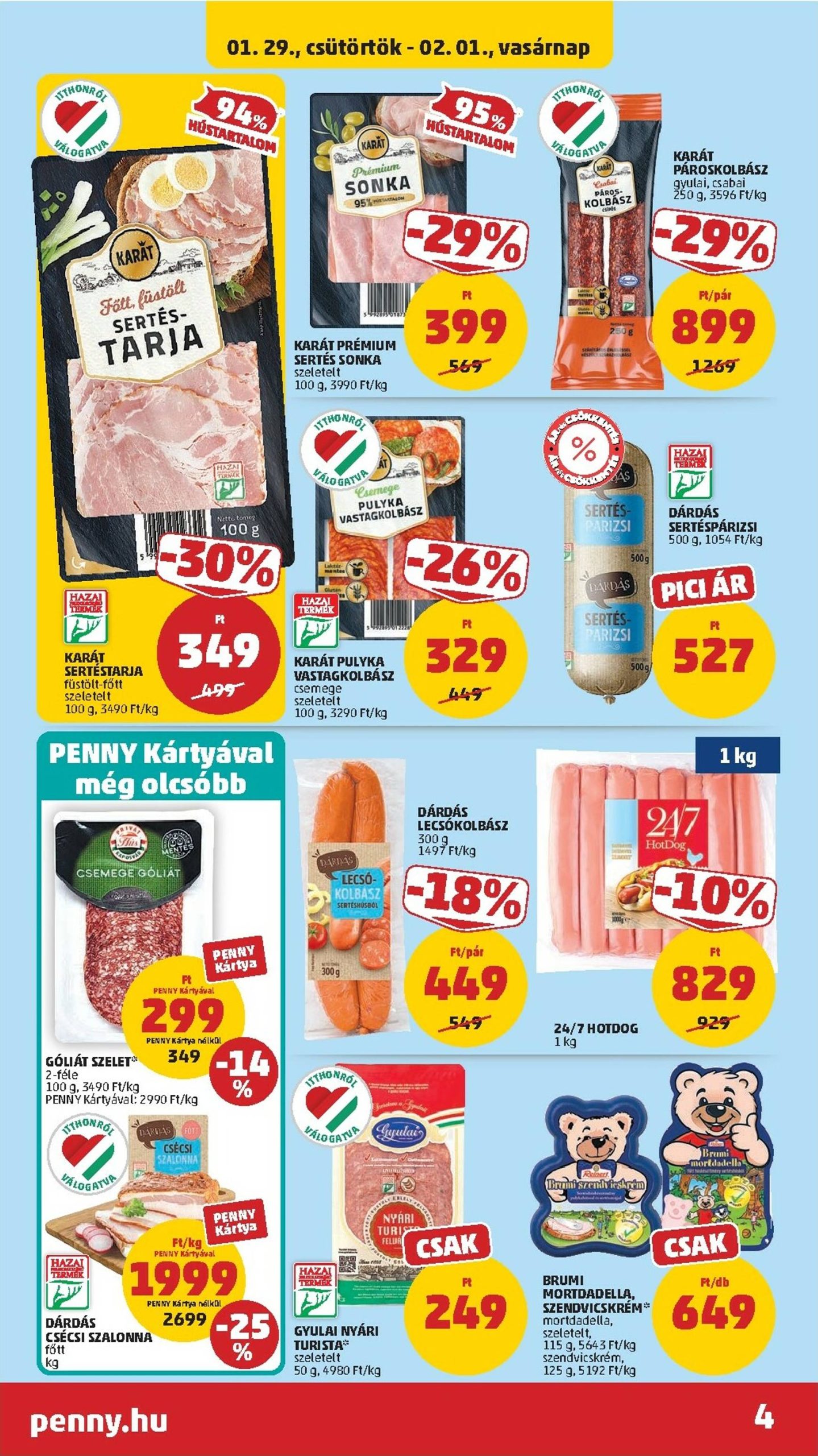 Page 6 of Aktuálny penny-madarsko leták platný od štvrtka 29.01 do 04.02