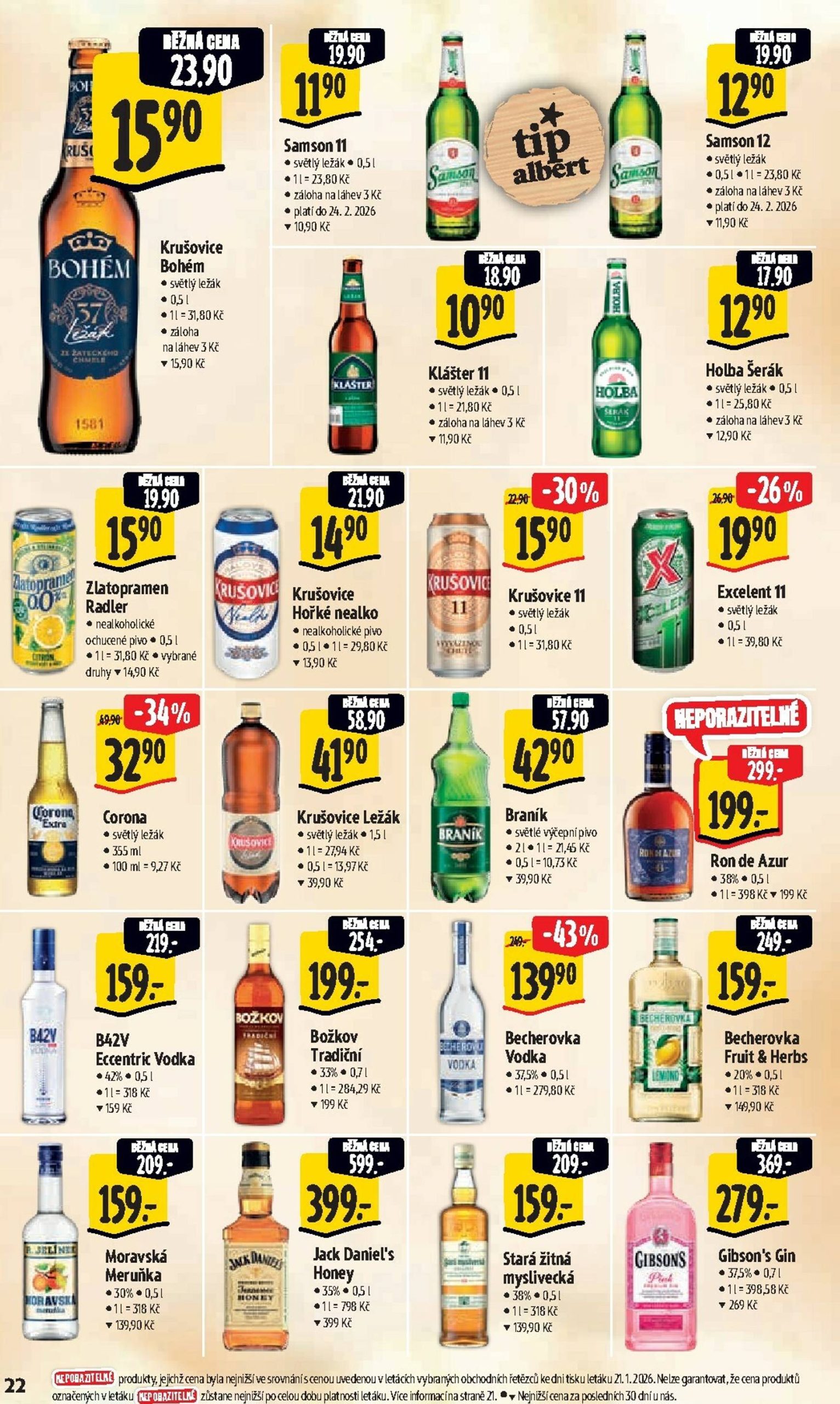Page 29 of Aktuálny albert-cesko leták platný od stredy 28.01 do 03.02