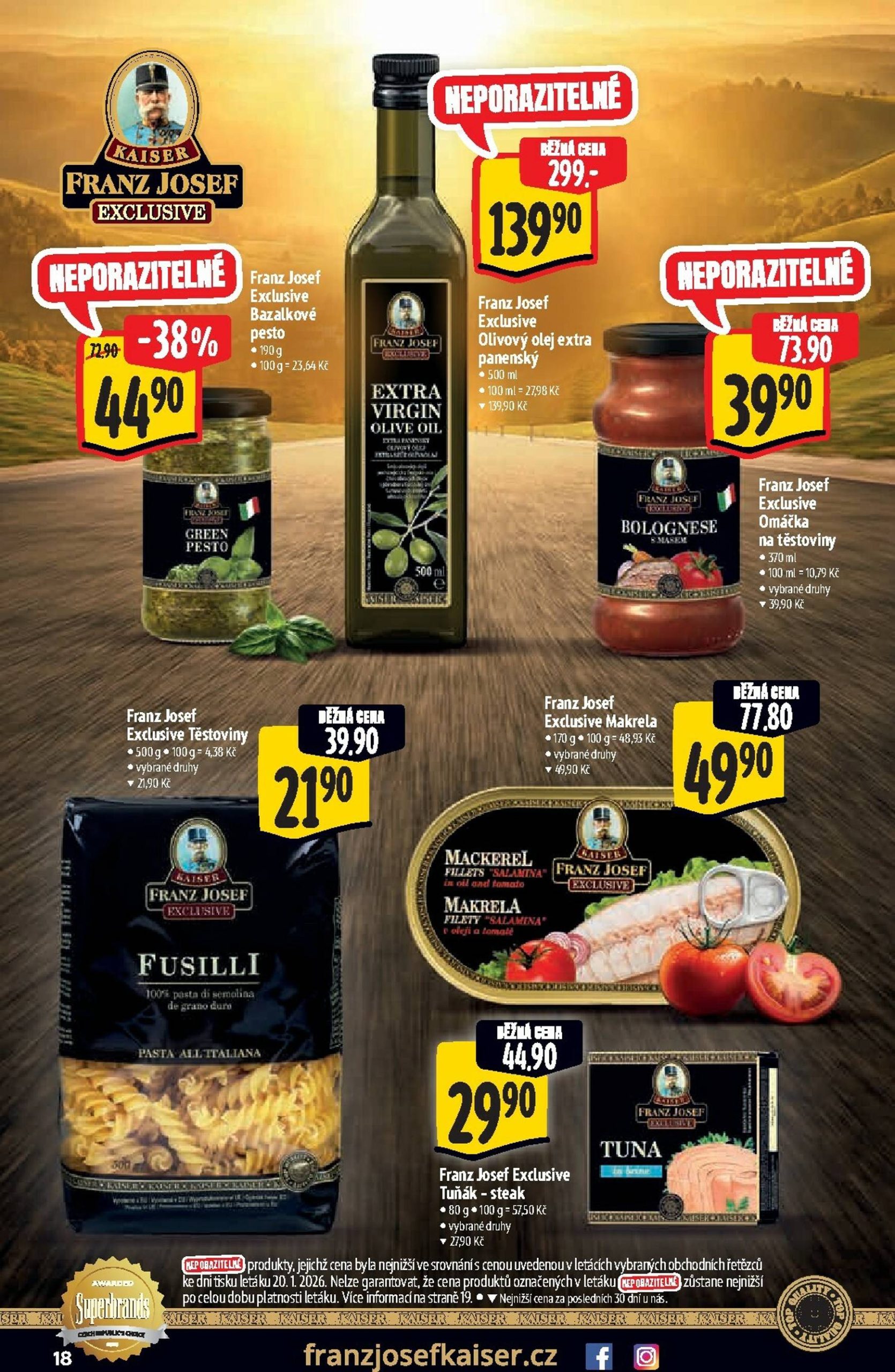 Page 18 of Aktuálny albert-cesko leták platný od stredy 28.01 do 10.02