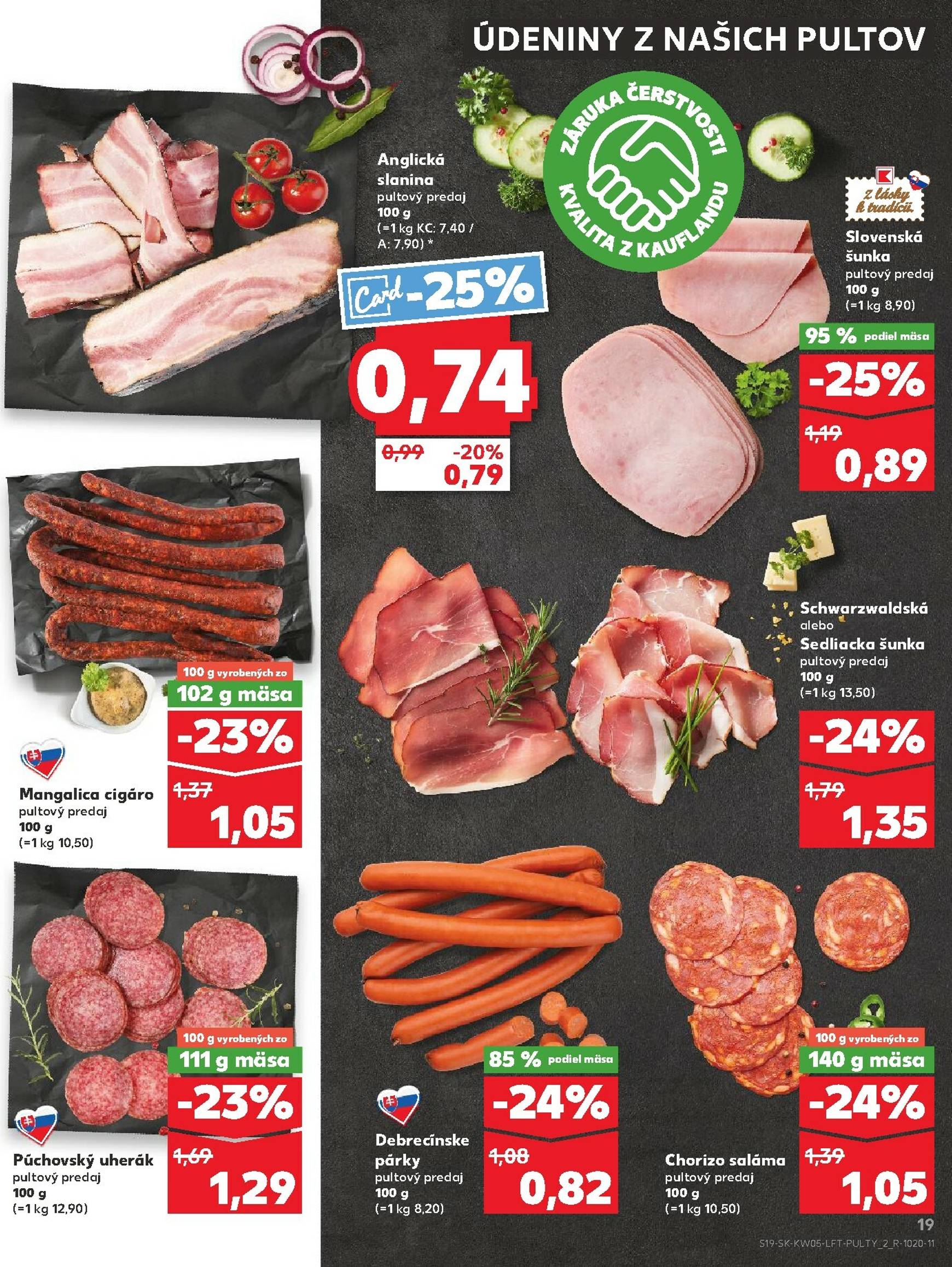Page 19 of Aktuálny kaufland leták platný od štvrtka 29.01 do 04.02