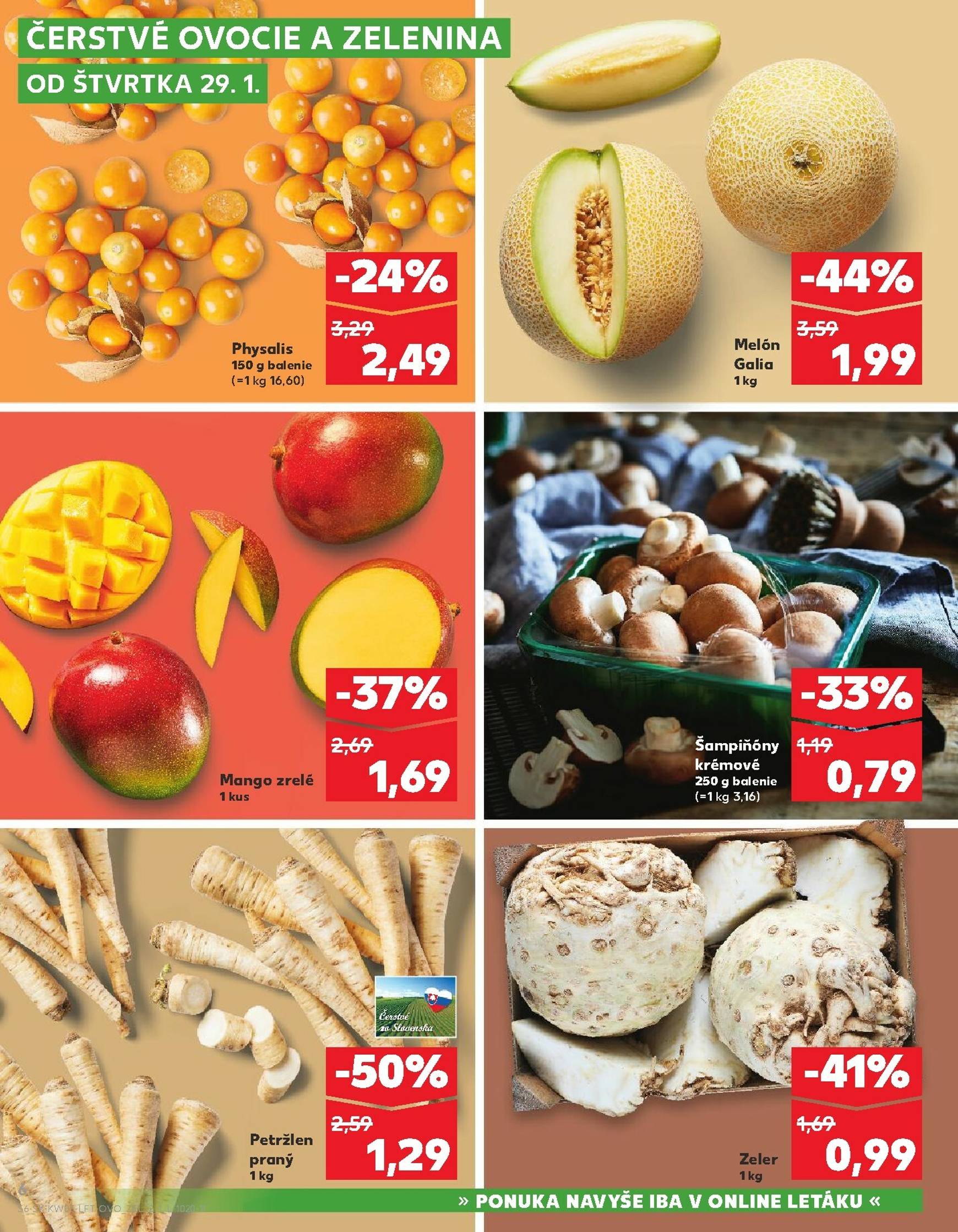Page 6 of Aktuálny kaufland leták platný od štvrtka 29.01 do 04.02
