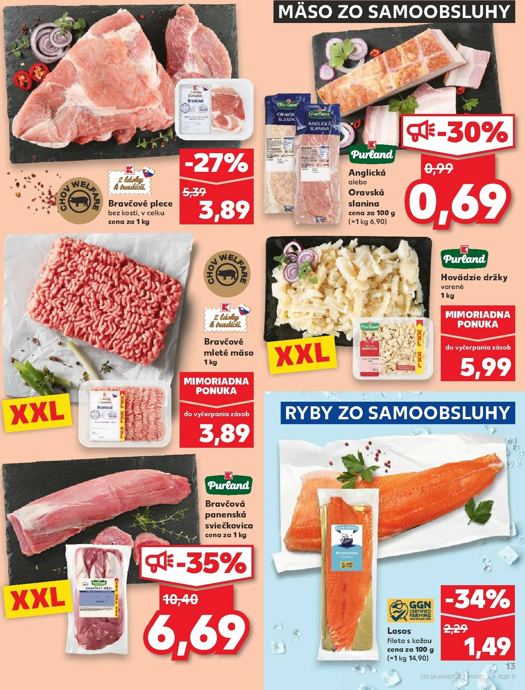 Page 13 of Aktuálny kaufland leták platný od štvrtka 29.01 do 04.02