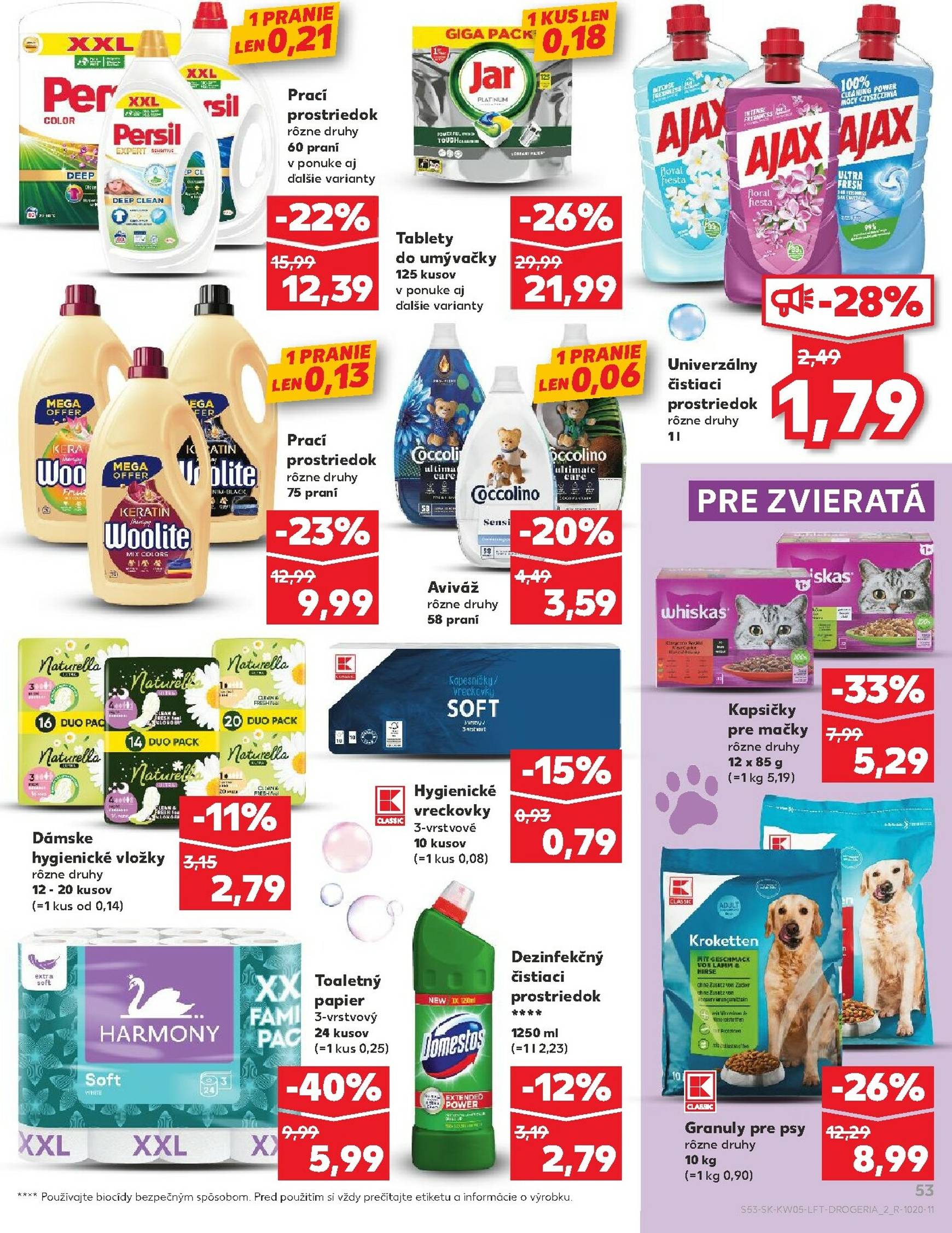 Page 53 of Aktuálny kaufland leták platný od štvrtka 29.01 do 04.02