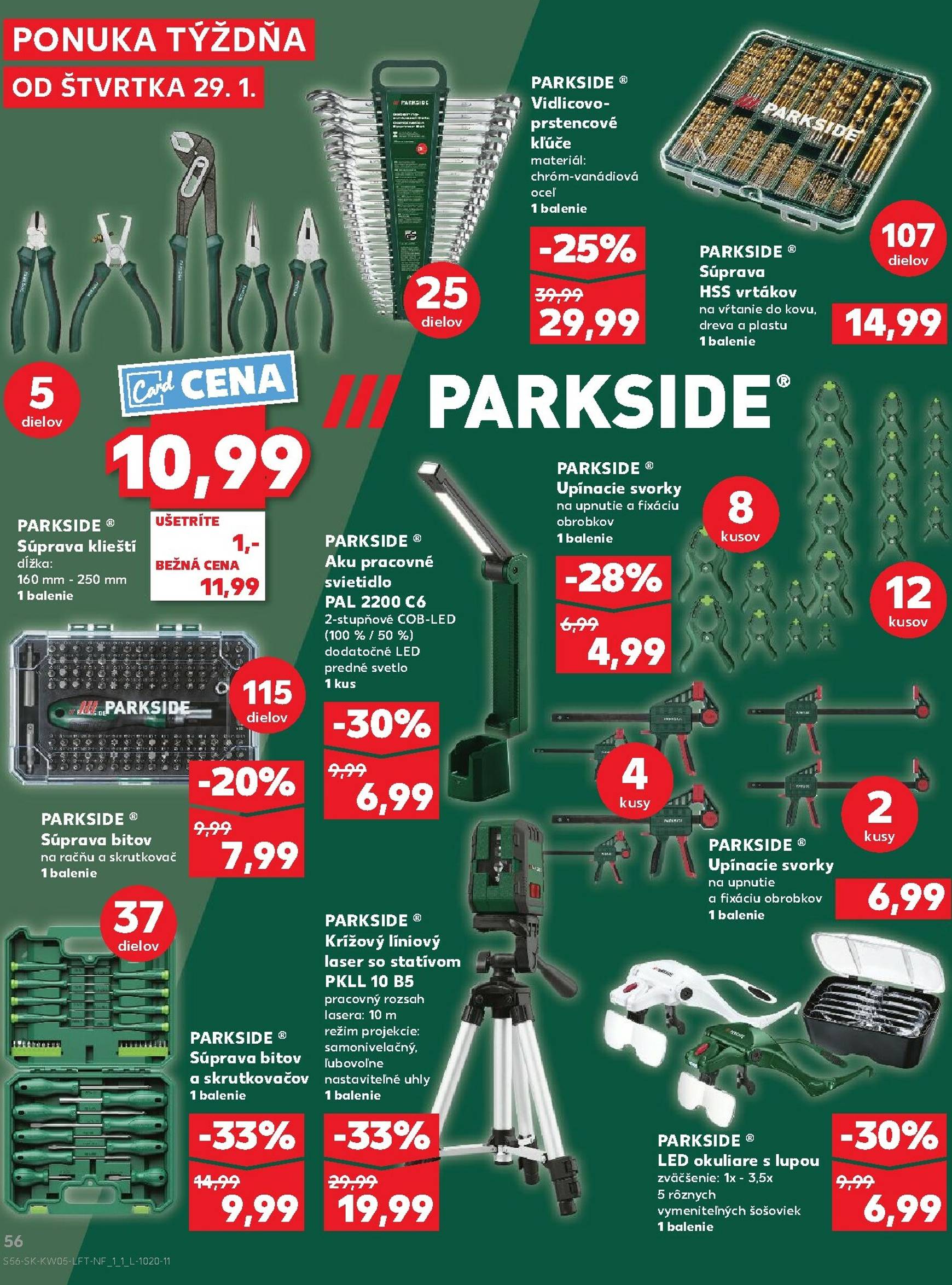 Page 56 of Aktuálny kaufland leták platný od štvrtka 29.01 do 04.02
