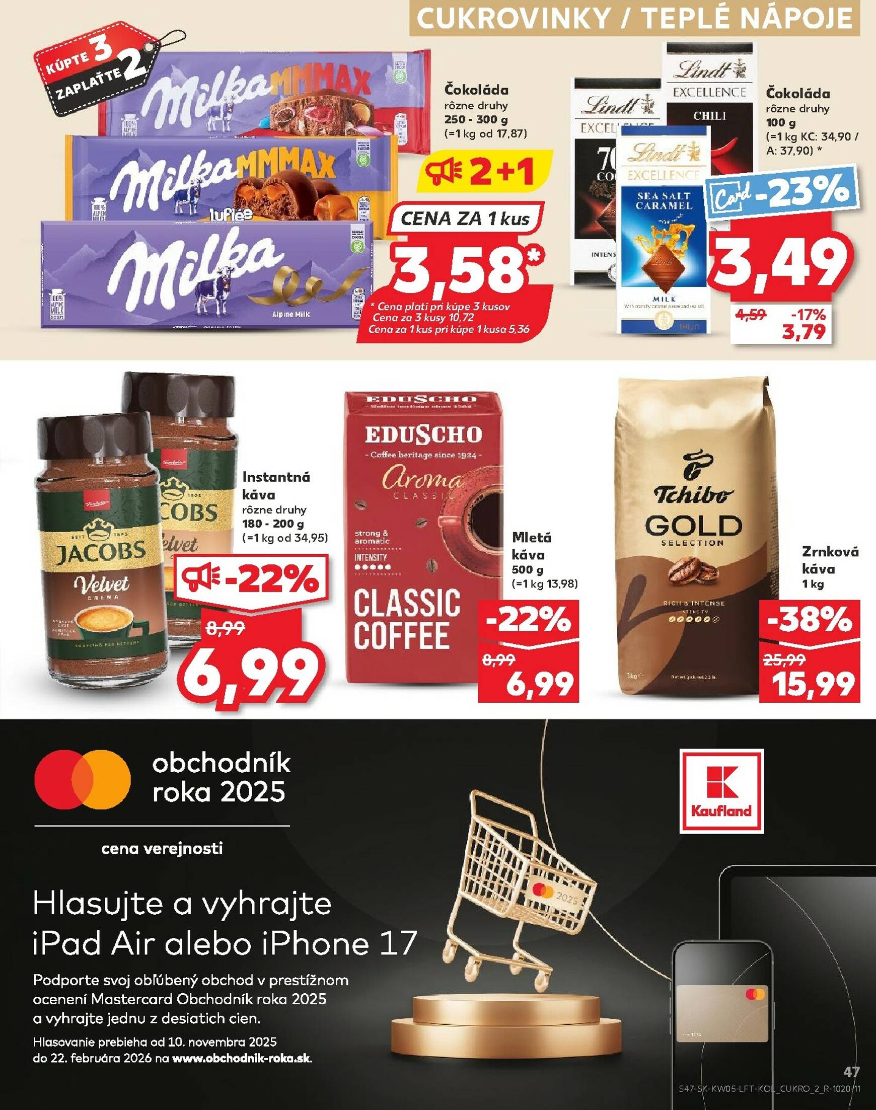 Page 47 of Aktuálny kaufland leták platný od štvrtka 29.01 do 04.02