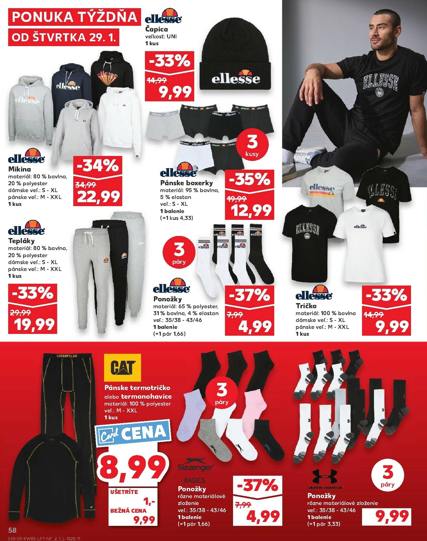 Page 58 of Aktuálny kaufland leták platný od štvrtka 29.01 do 04.02