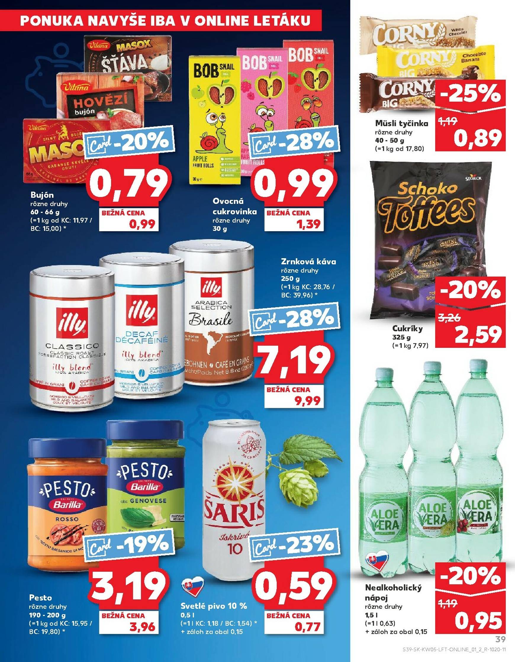 Page 39 of Aktuálny kaufland leták platný od štvrtka 29.01 do 04.02