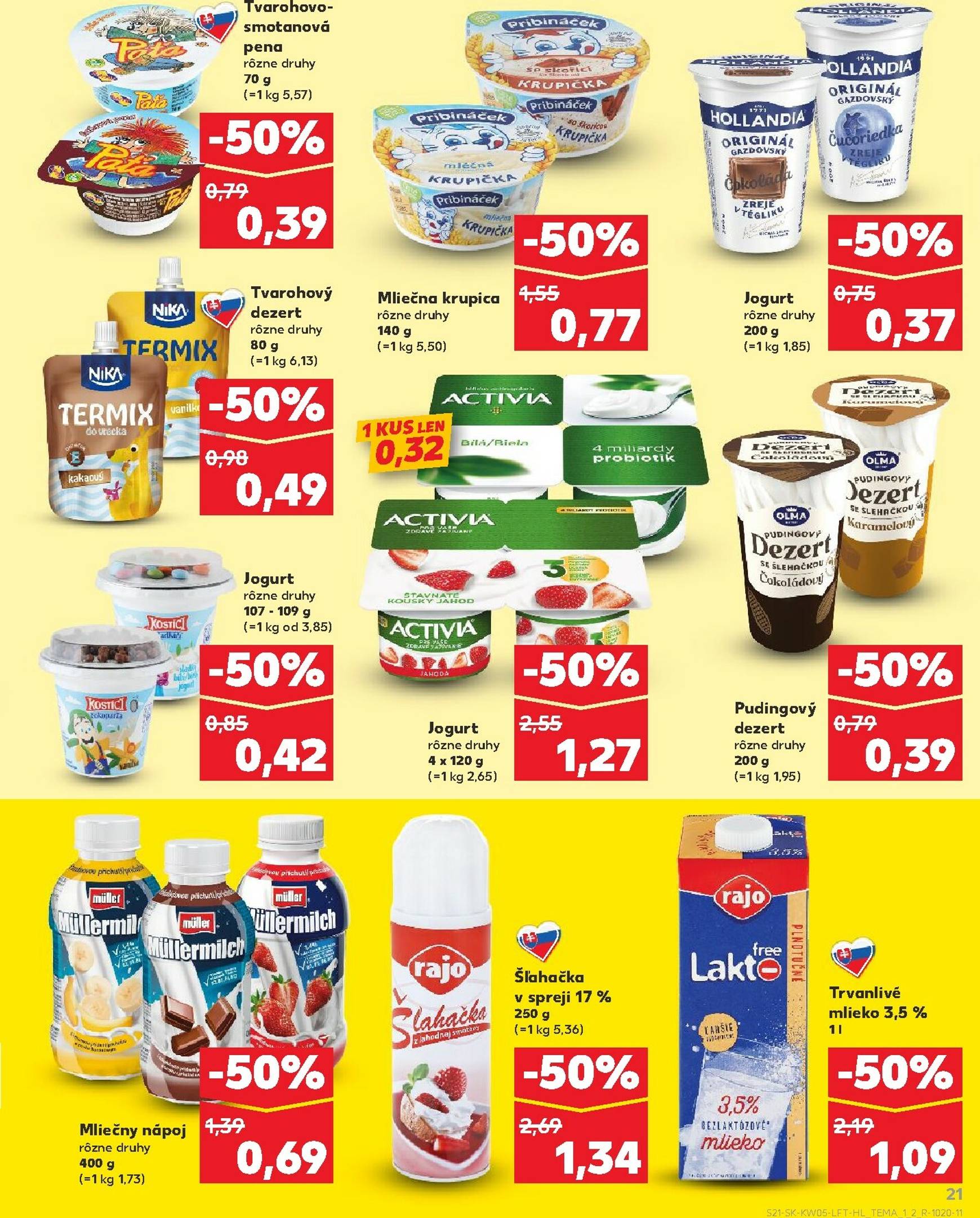 Page 21 of Aktuálny kaufland leták platný od štvrtka 29.01 do 04.02