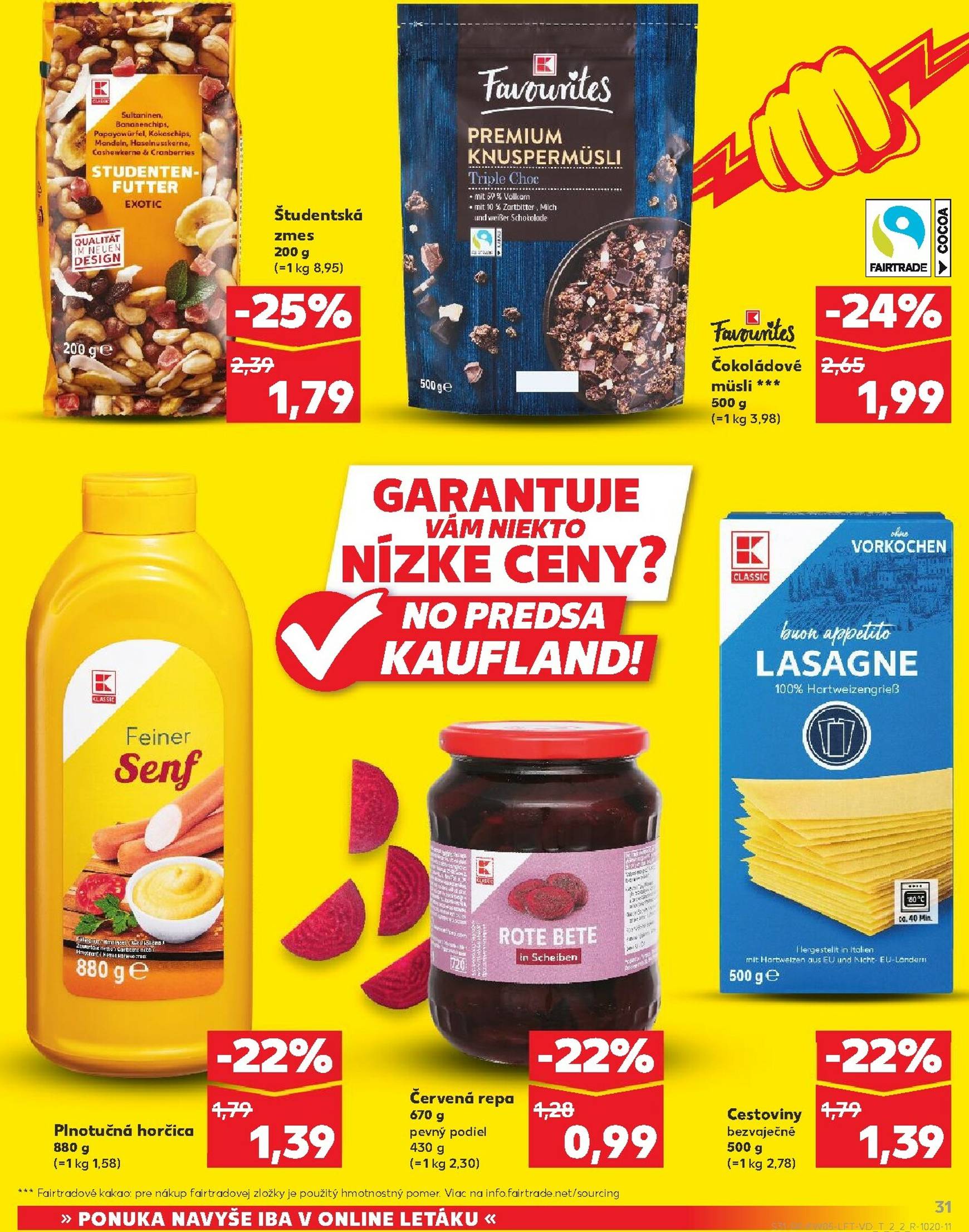 Page 31 of Aktuálny kaufland leták platný od štvrtka 29.01 do 04.02