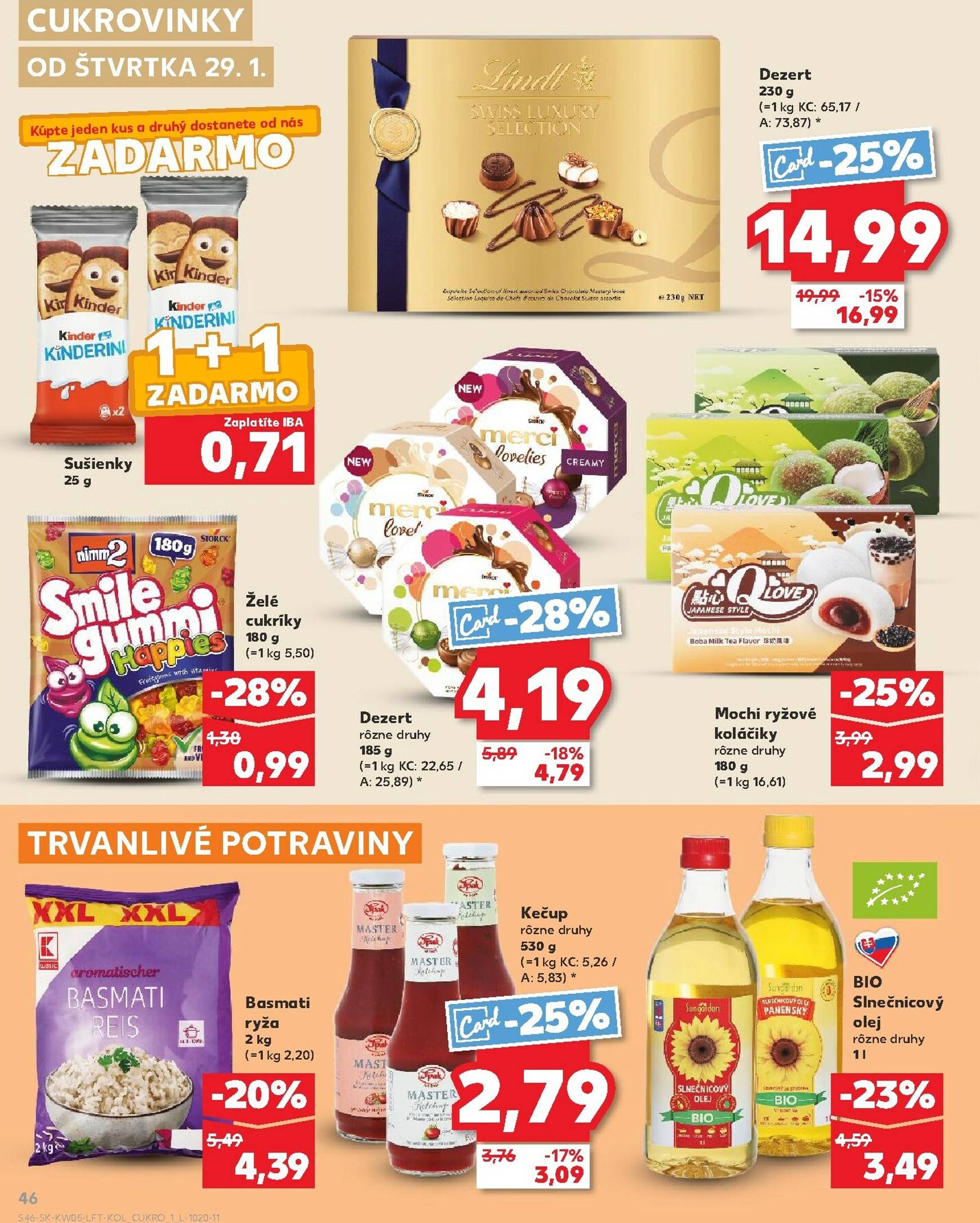 Page 46 of Aktuálny kaufland leták platný od štvrtka 29.01 do 04.02