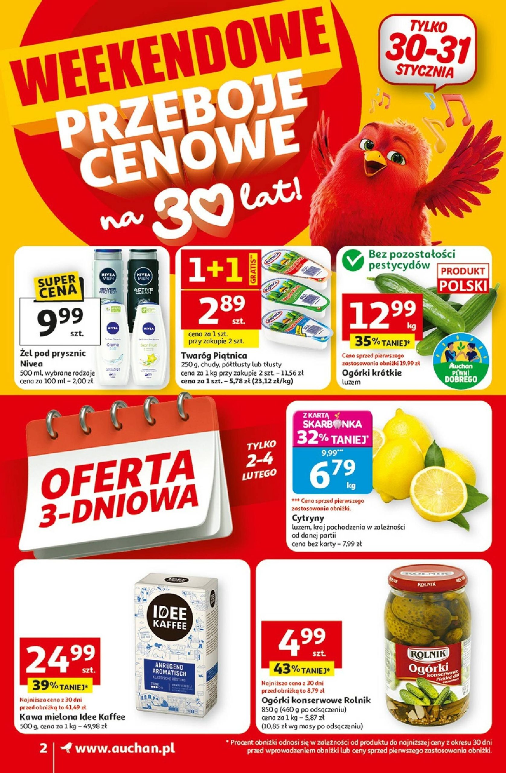 Page 2 of Aktuálny auchan-polsko leták platný od štvrtka 29.01 do 04.02