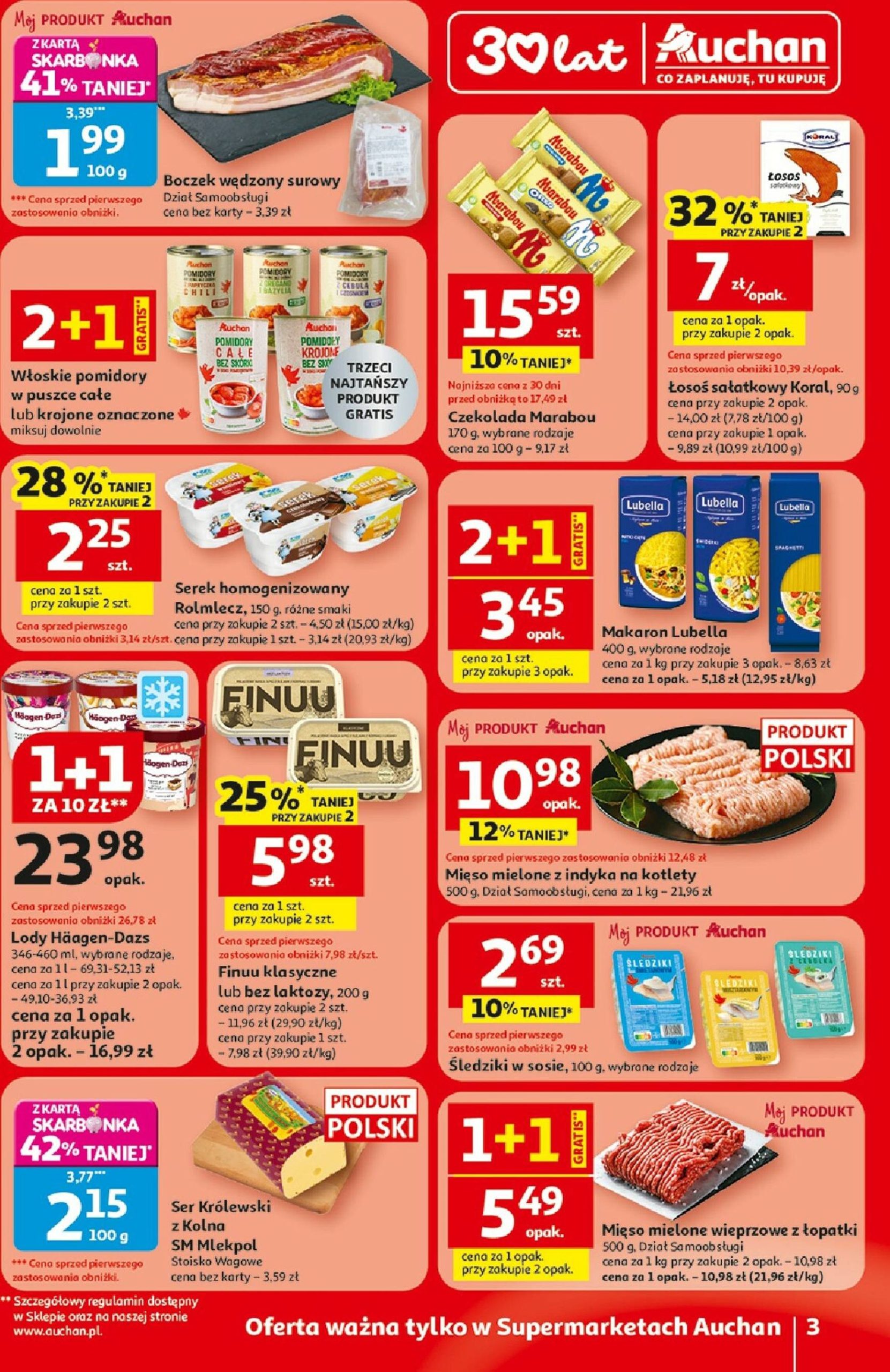 Page 3 of Aktuálny auchan-polsko leták platný od štvrtka 29.01 do 04.02