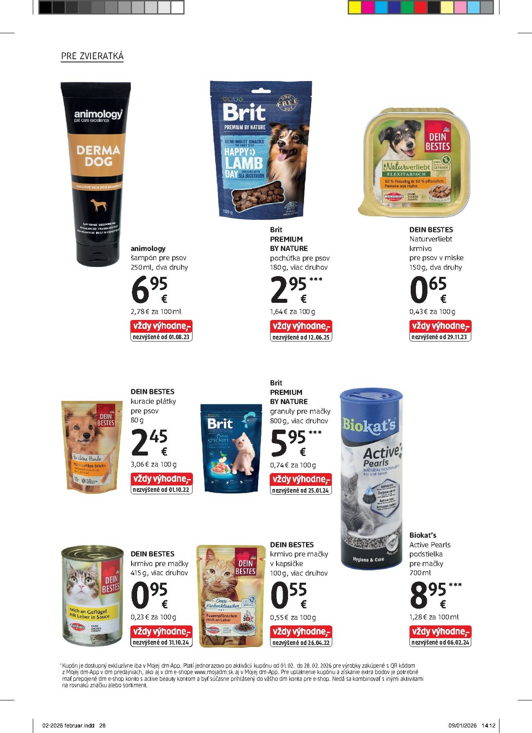 Page 28 of Aktuálny dm-drogerie leták platný od nedele 01.02 do 28.02