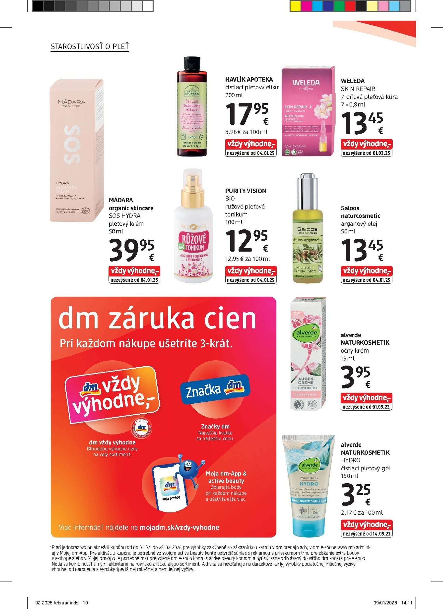 Page 10 of Aktuálny dm-drogerie leták platný od nedele 01.02 do 28.02