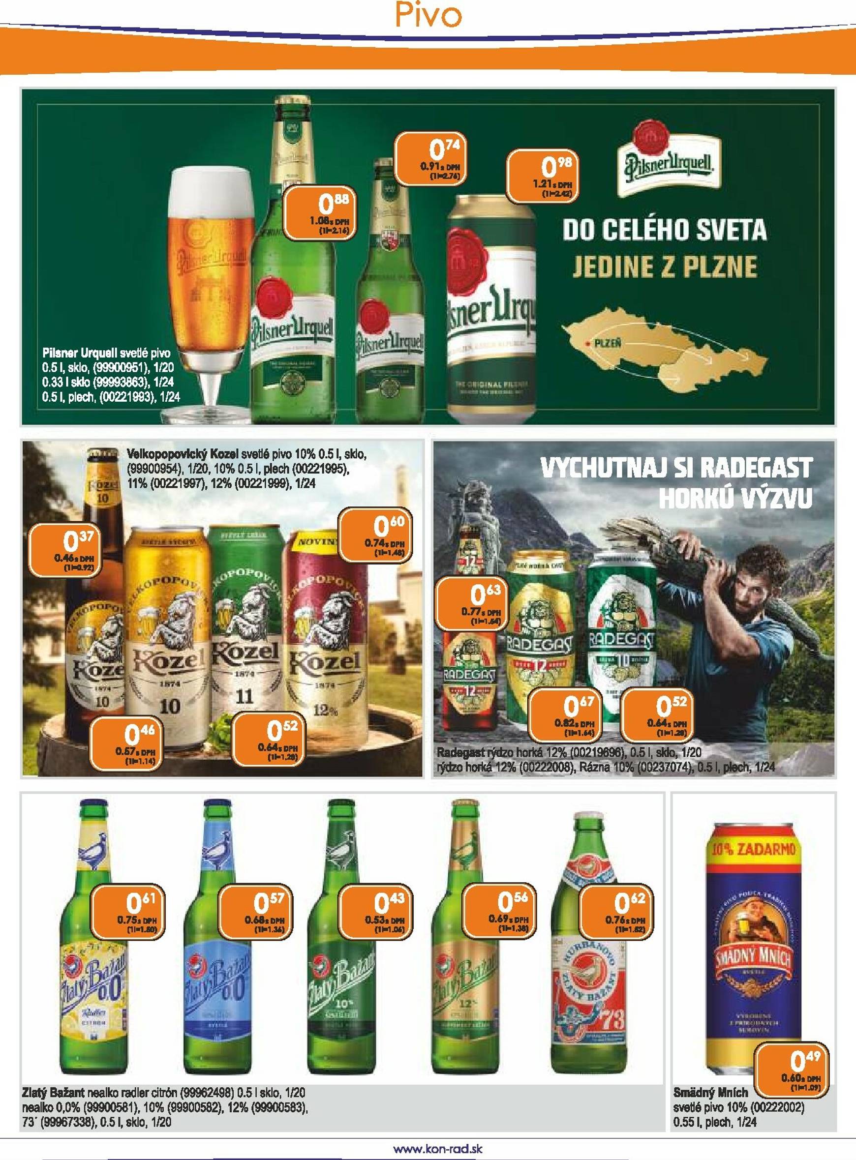 Page 14 of Aktuálny kon-rad leták platný od nedele 01.02 do 28.02