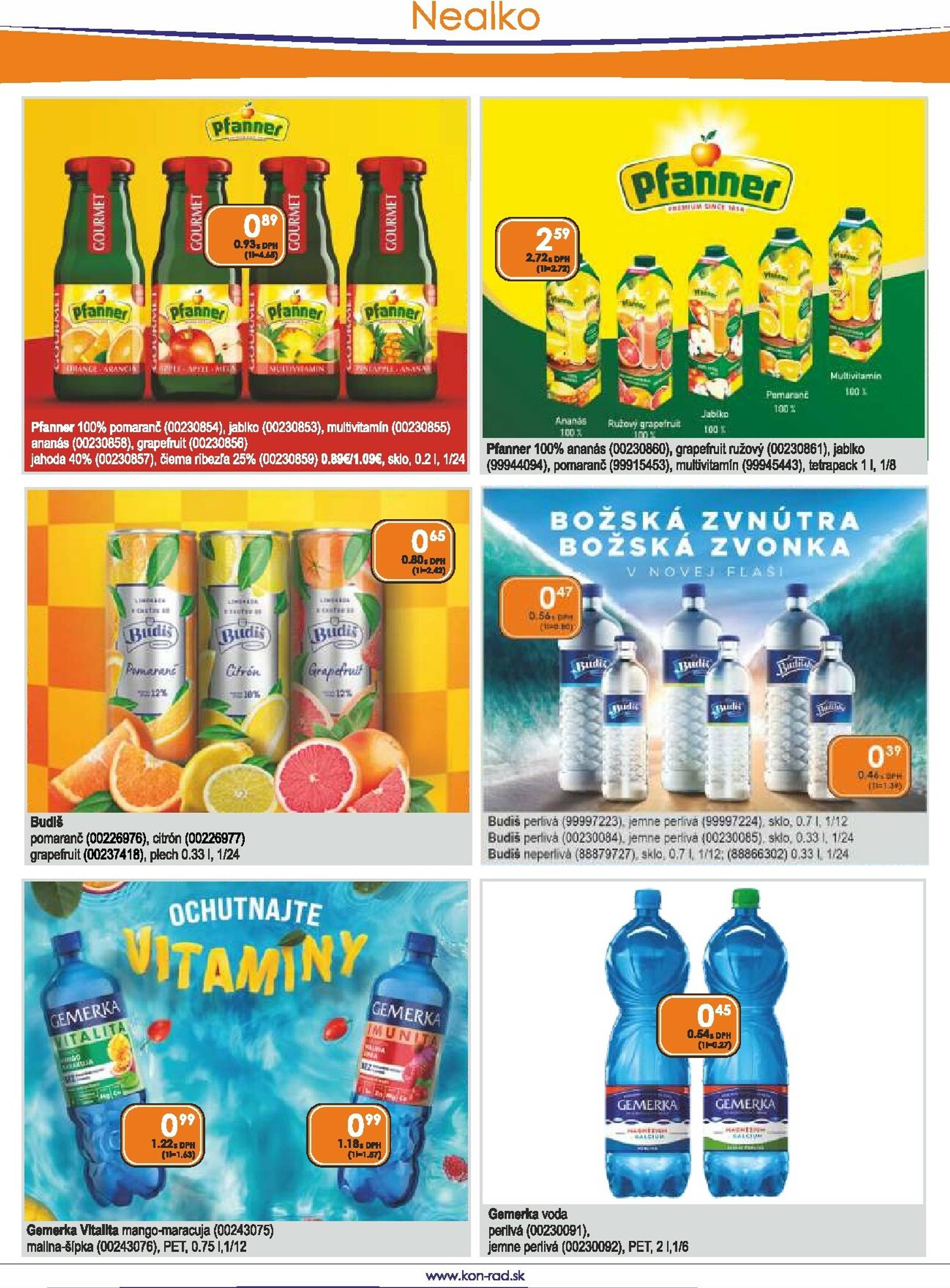 Page 18 of Aktuálny kon-rad leták platný od nedele 01.02 do 28.02