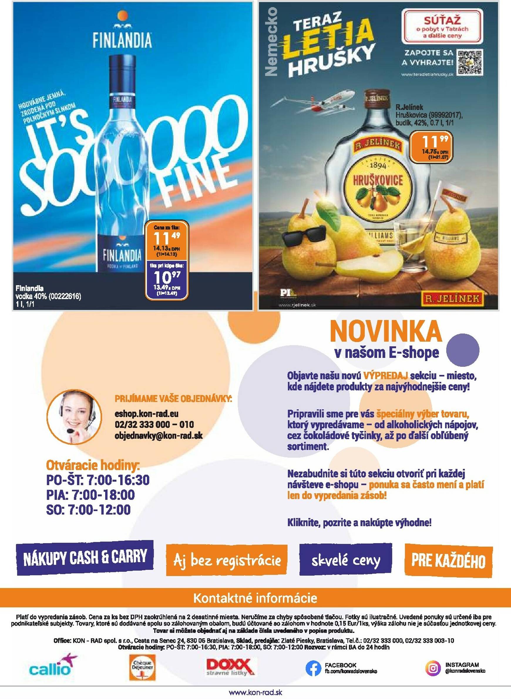 Page 32 of Aktuálny kon-rad leták platný od nedele 01.02 do 28.02