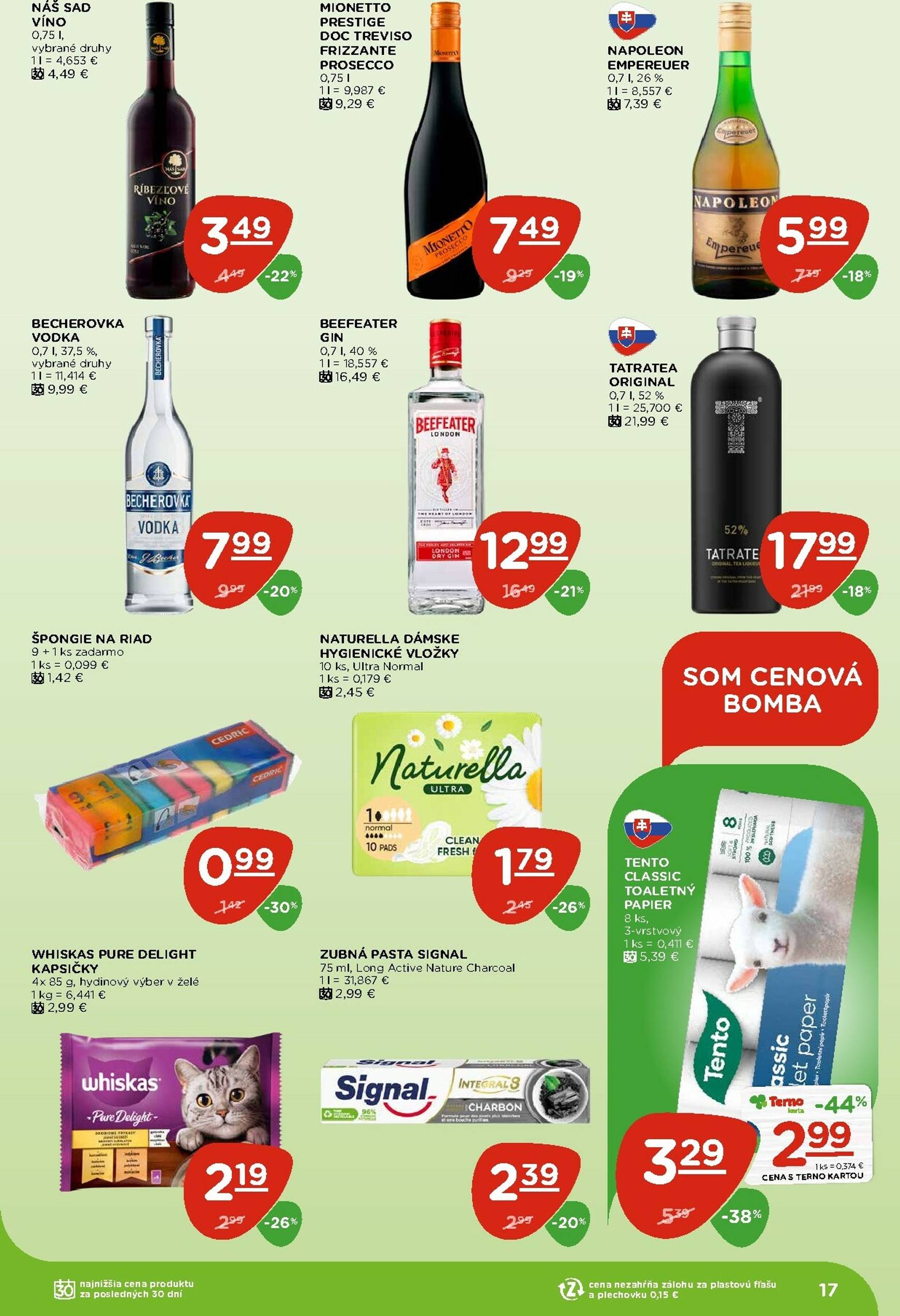 Page 17 of Aktuálny terno leták platný od štvrtka 29.01 do 04.02