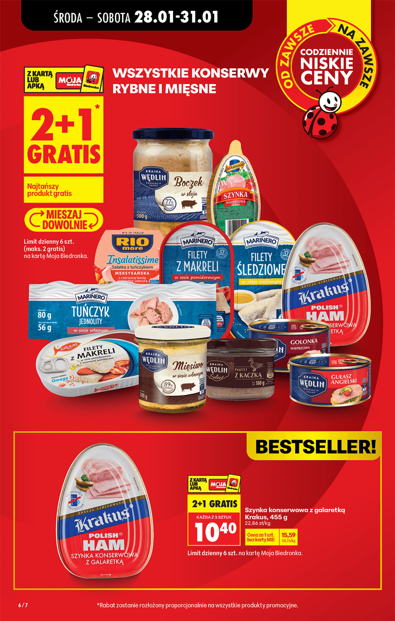 Page 6 of Aktuálny biedronka-polsko leták platný od stredy 28.01 do 04.02