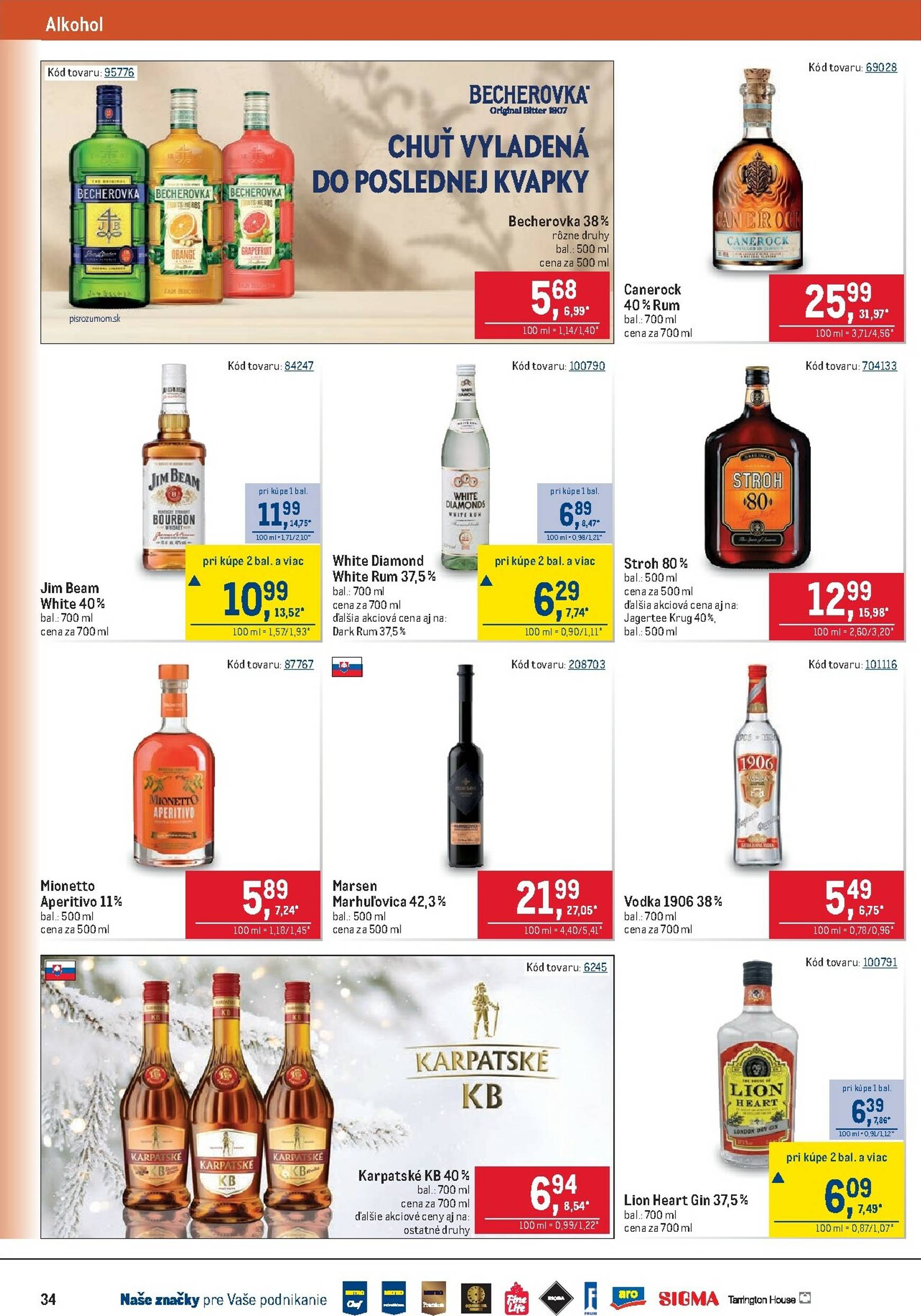 Page 34 of Aktuálny metro leták platný od stredy 28.01 do 10.02