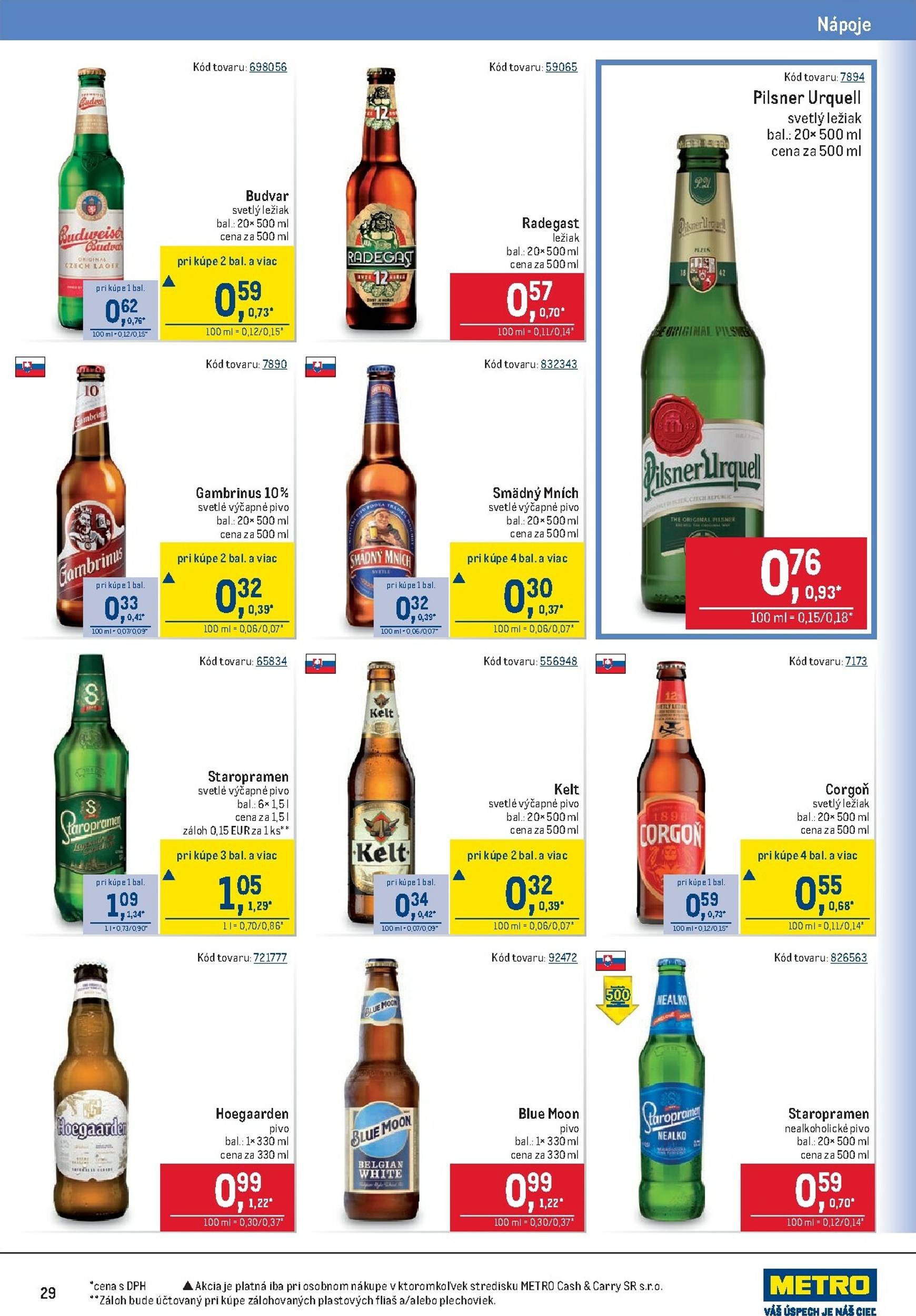 Page 29 of Aktuálny metro leták platný od stredy 28.01 do 10.02