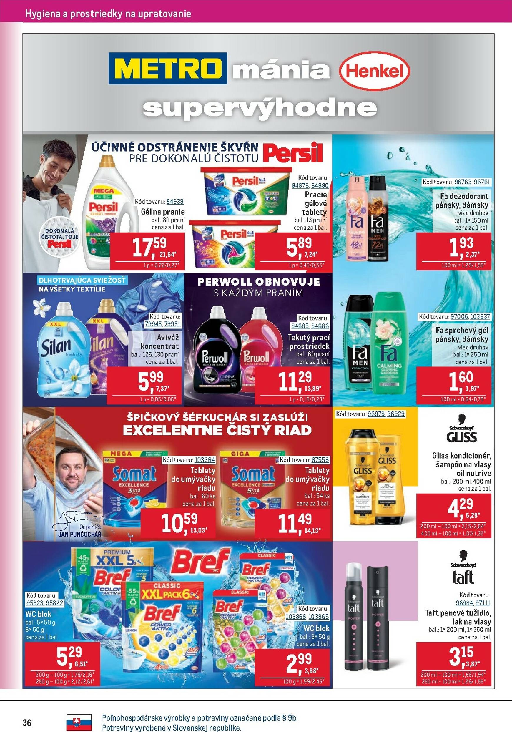 Page 36 of Aktuálny metro leták platný od stredy 28.01 do 10.02