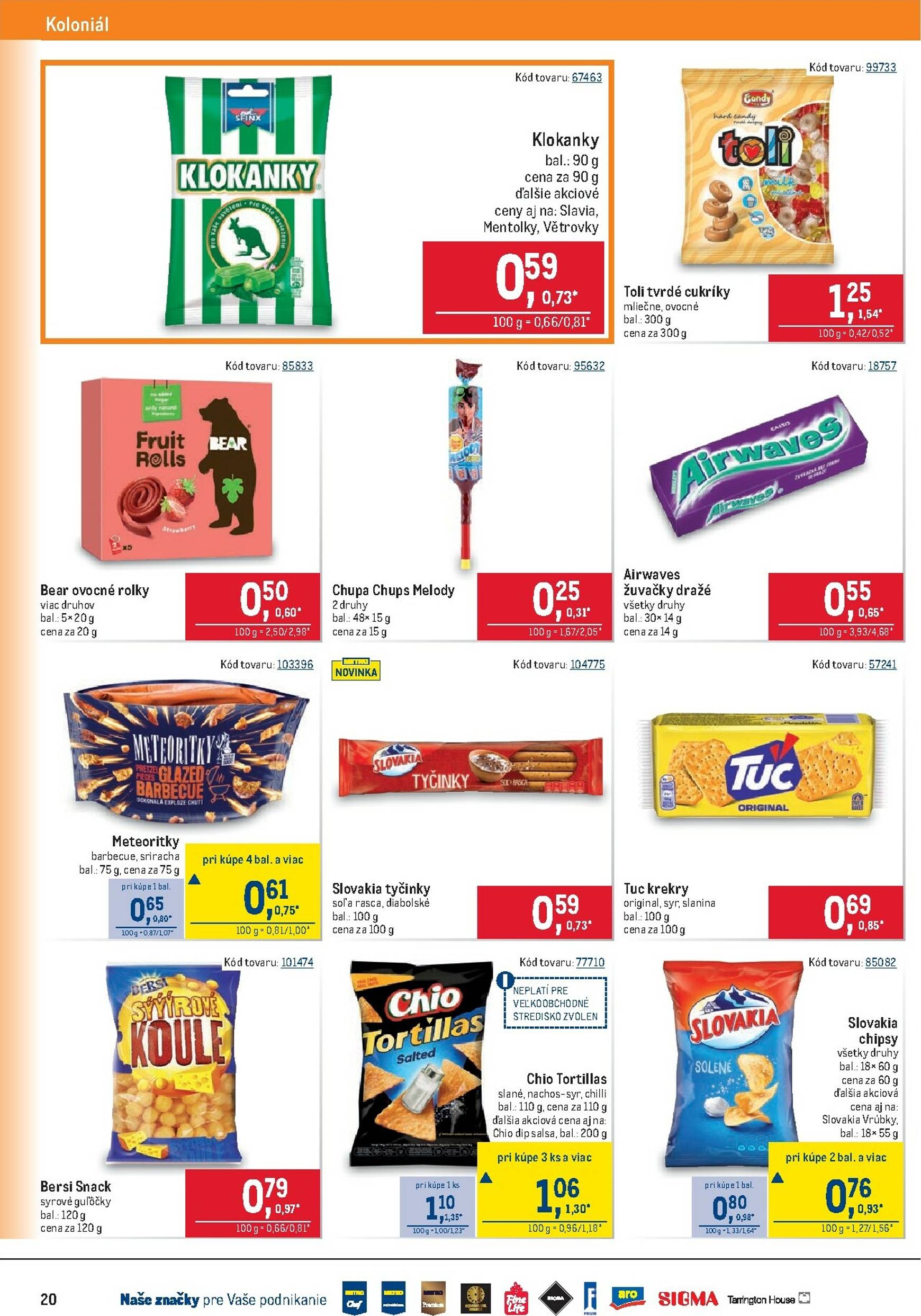 Page 20 of Aktuálny metro leták platný od stredy 28.01 do 10.02