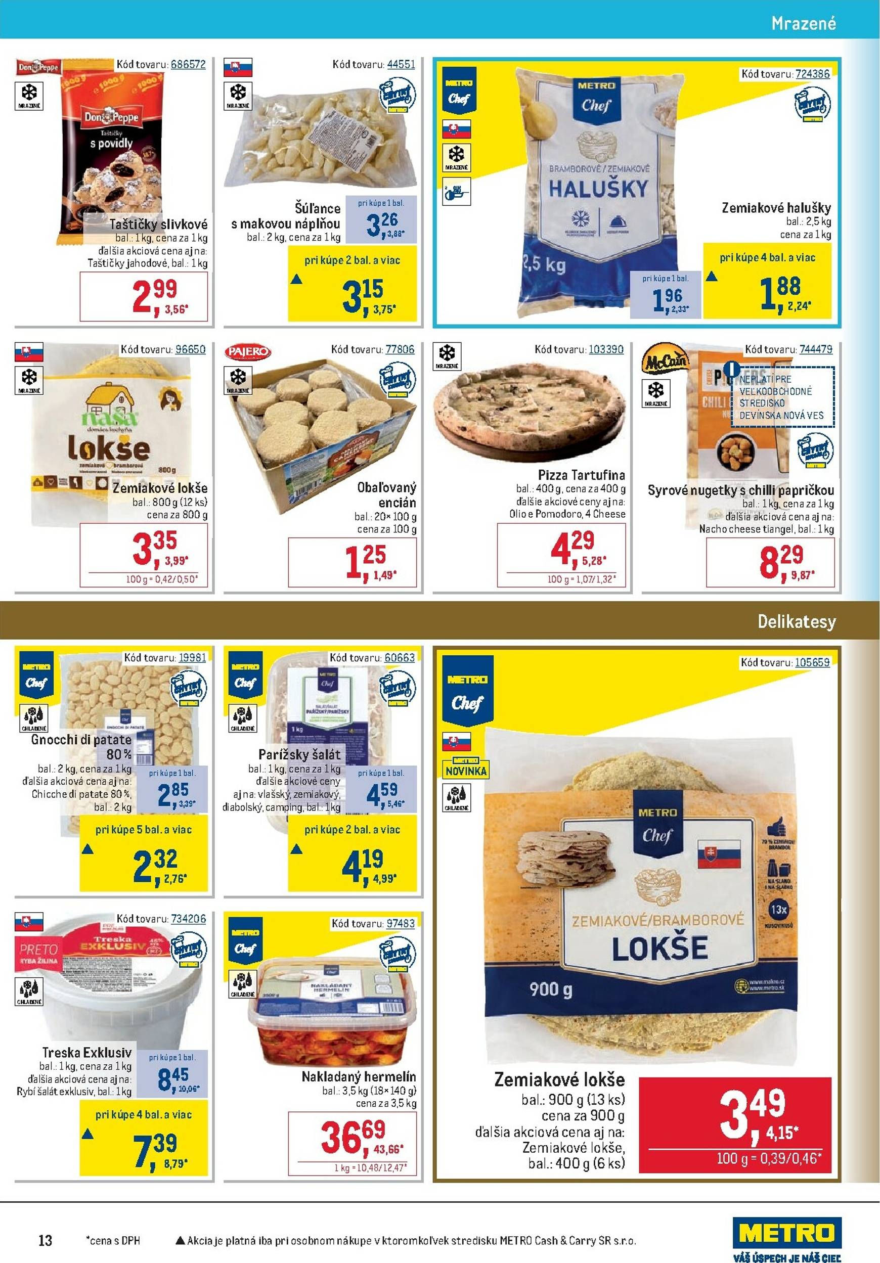 Page 13 of Aktuálny metro leták platný od stredy 28.01 do 24.02