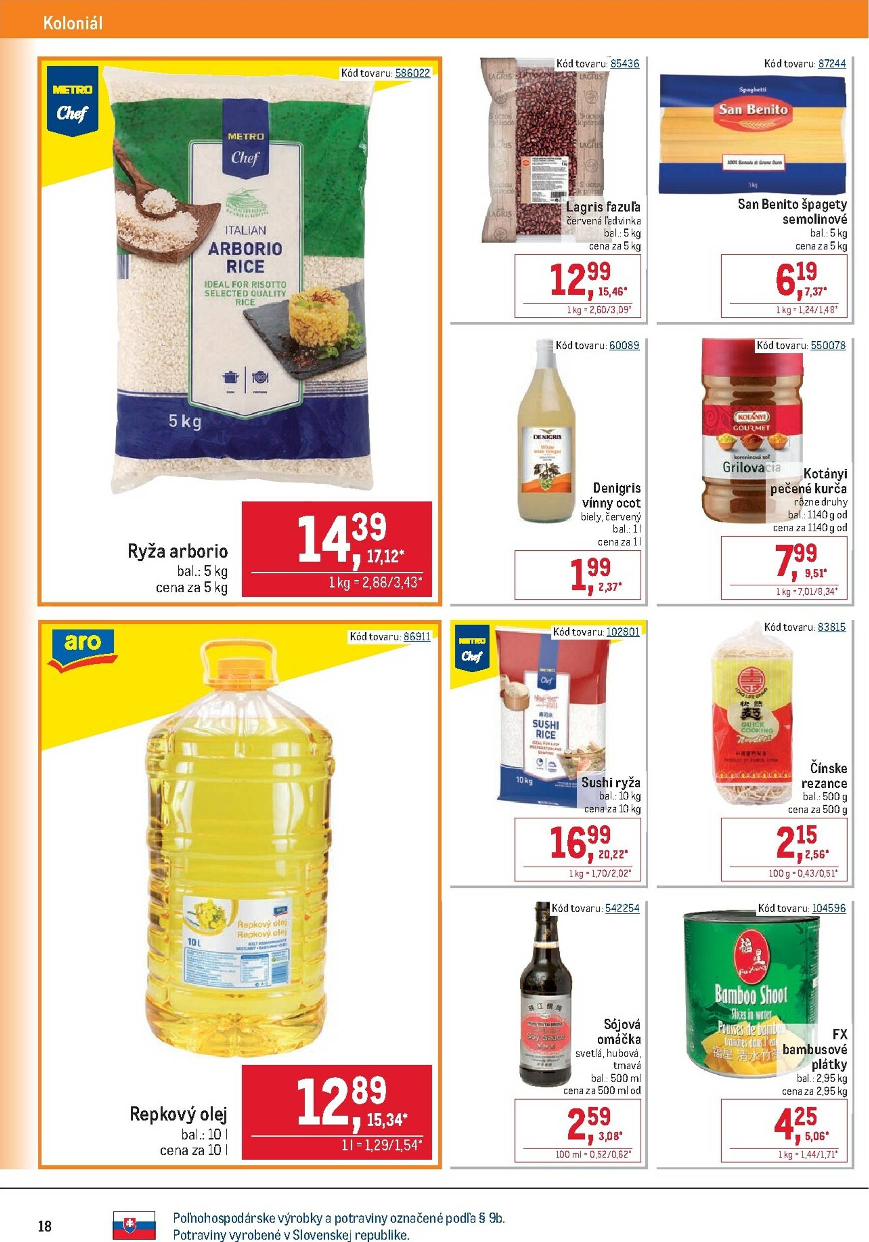 Page 18 of Aktuálny metro leták platný od stredy 28.01 do 24.02