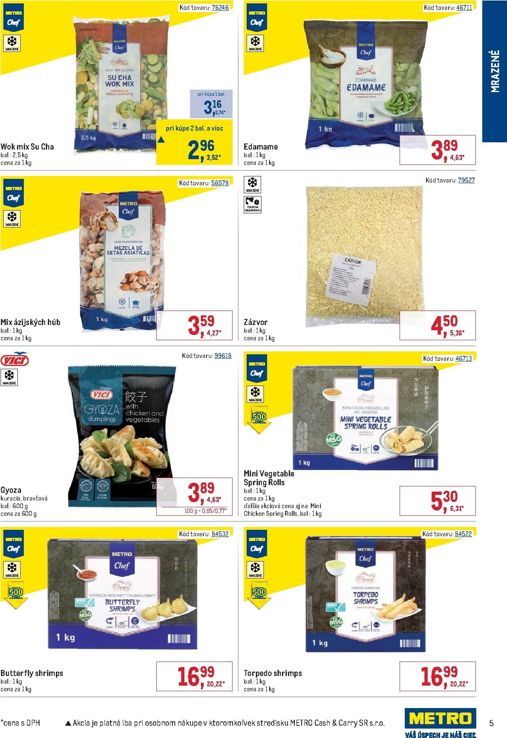 Page 5 of Aktuálny metro leták platný od stredy 28.01 do 24.02