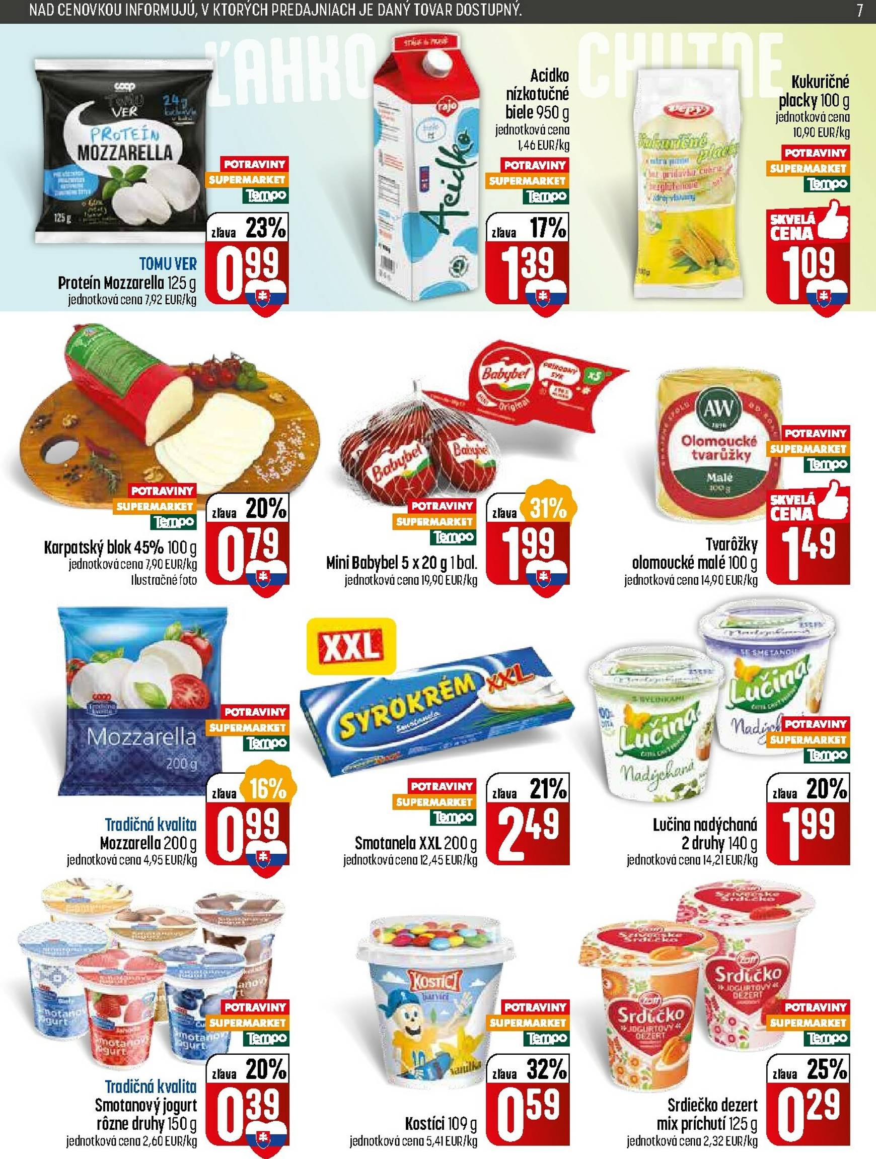 Page 7 of Aktuálny coop-jednota leták platný od štvrtka 29.01 do 04.02