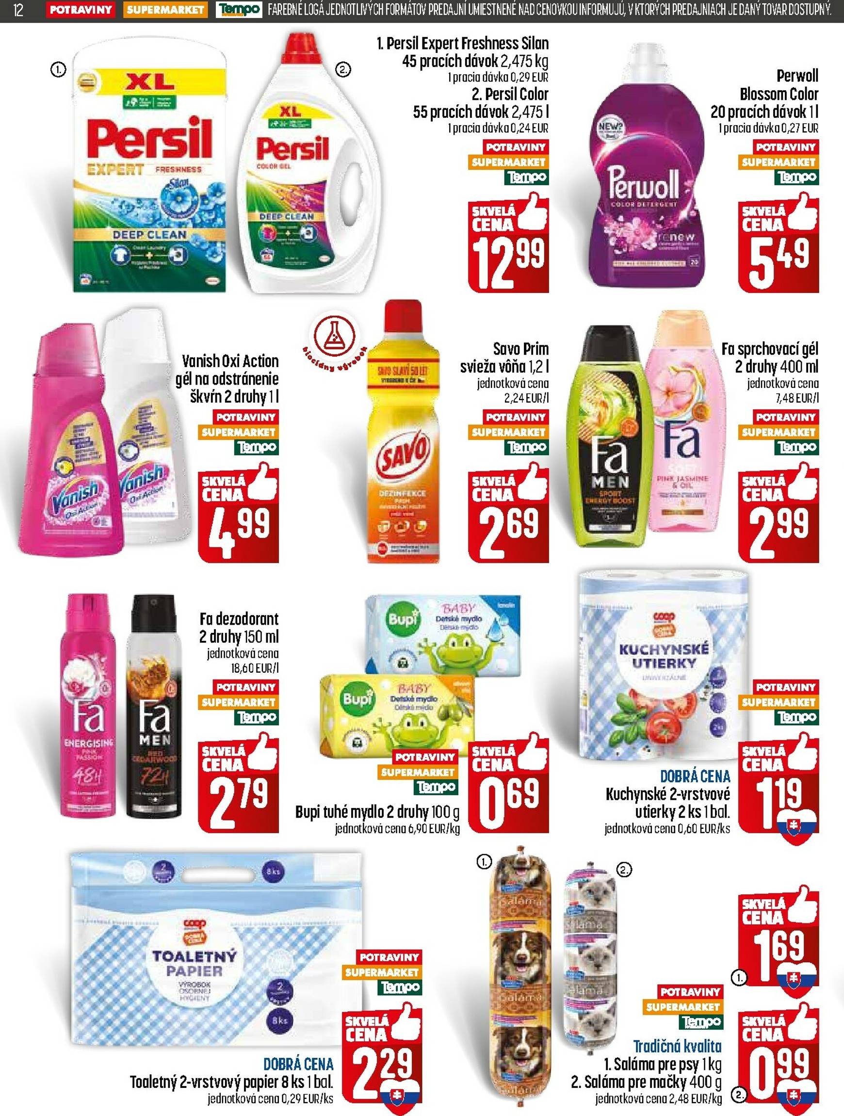 Page 12 of Aktuálny coop-jednota leták platný od štvrtka 29.01 do 04.02