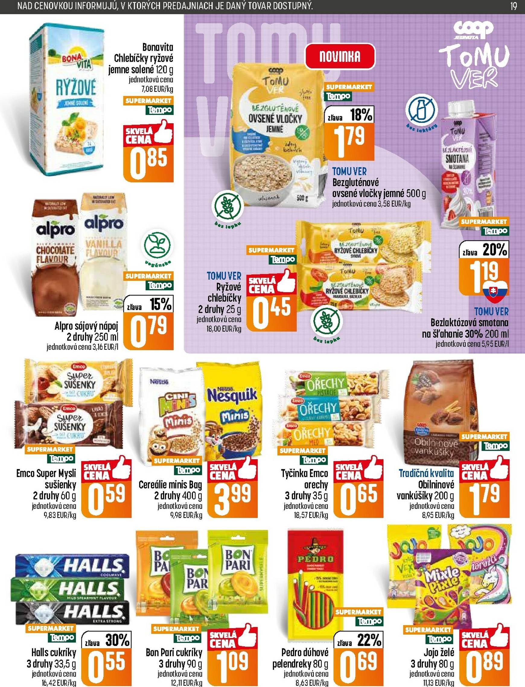 Page 19 of Aktuálny coop-jednota leták platný od štvrtka 29.01 do 04.02
