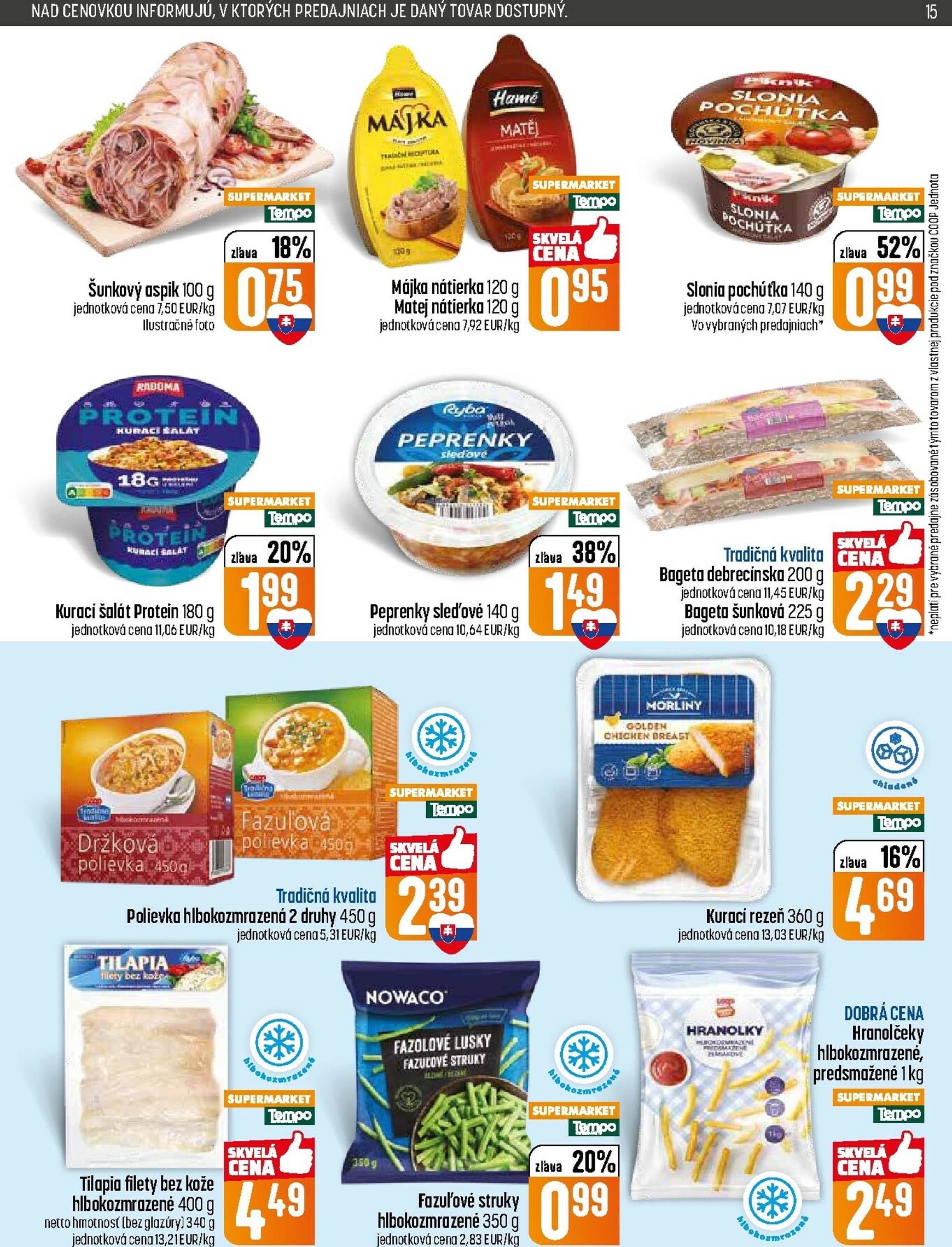 Page 15 of Aktuálny coop-jednota leták platný od štvrtka 29.01 do 04.02