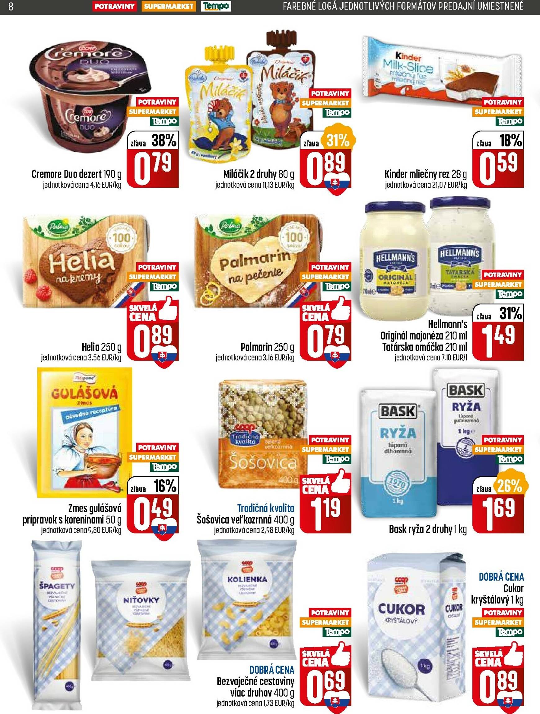 Page 8 of Aktuálny coop-jednota leták platný od štvrtka 29.01 do 04.02