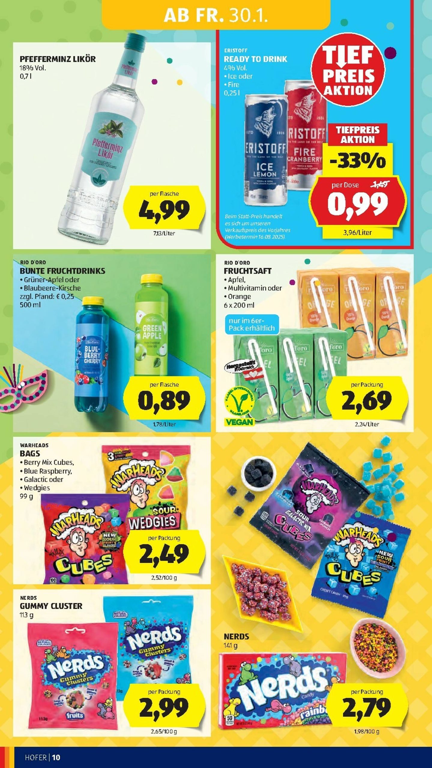 Page 12 of Aktuálny hofer-rakusko leták platný od piatka 30.01 do 05.02