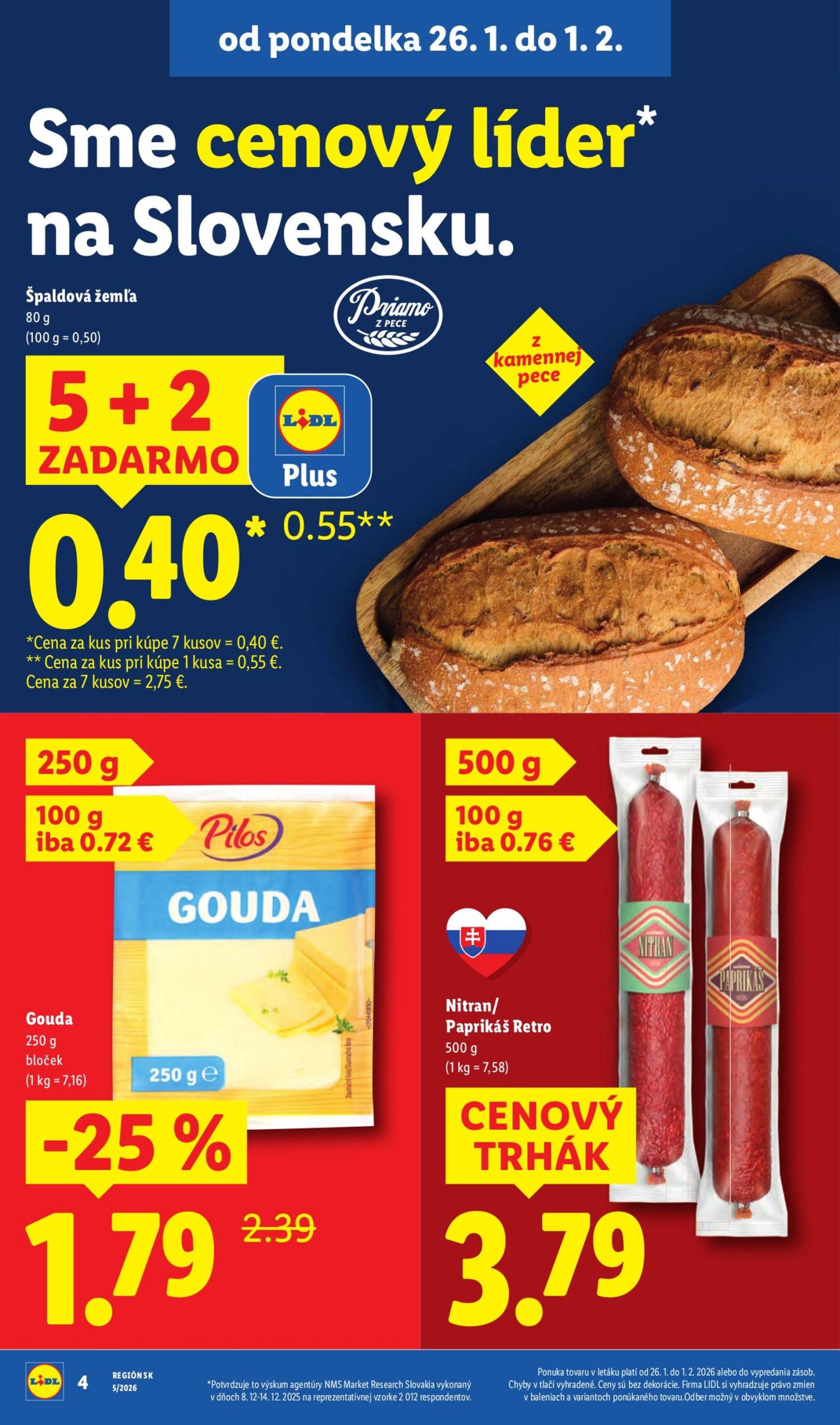 Page 5 of Aktuálny lidl leták platný od štvrtka 29.01 do 01.02