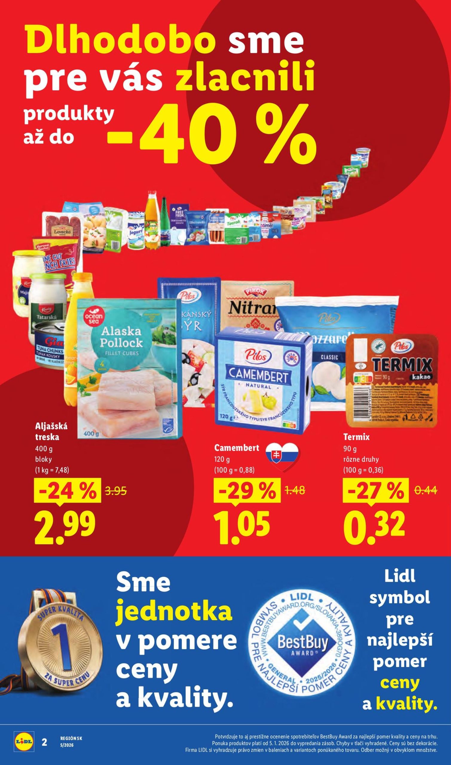 Page 2 of Aktuálny lidl leták platný od štvrtka 29.01 do 01.02