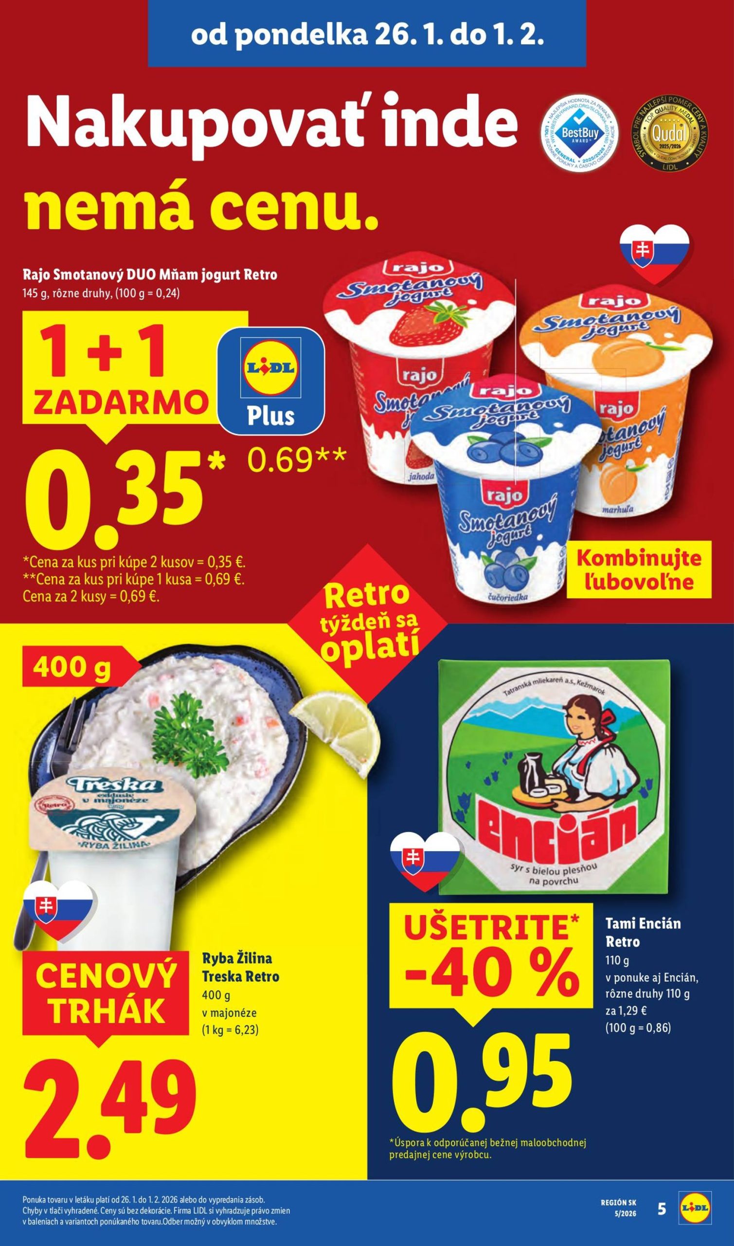 Page 6 of Aktuálny lidl leták platný od štvrtka 29.01 do 01.02