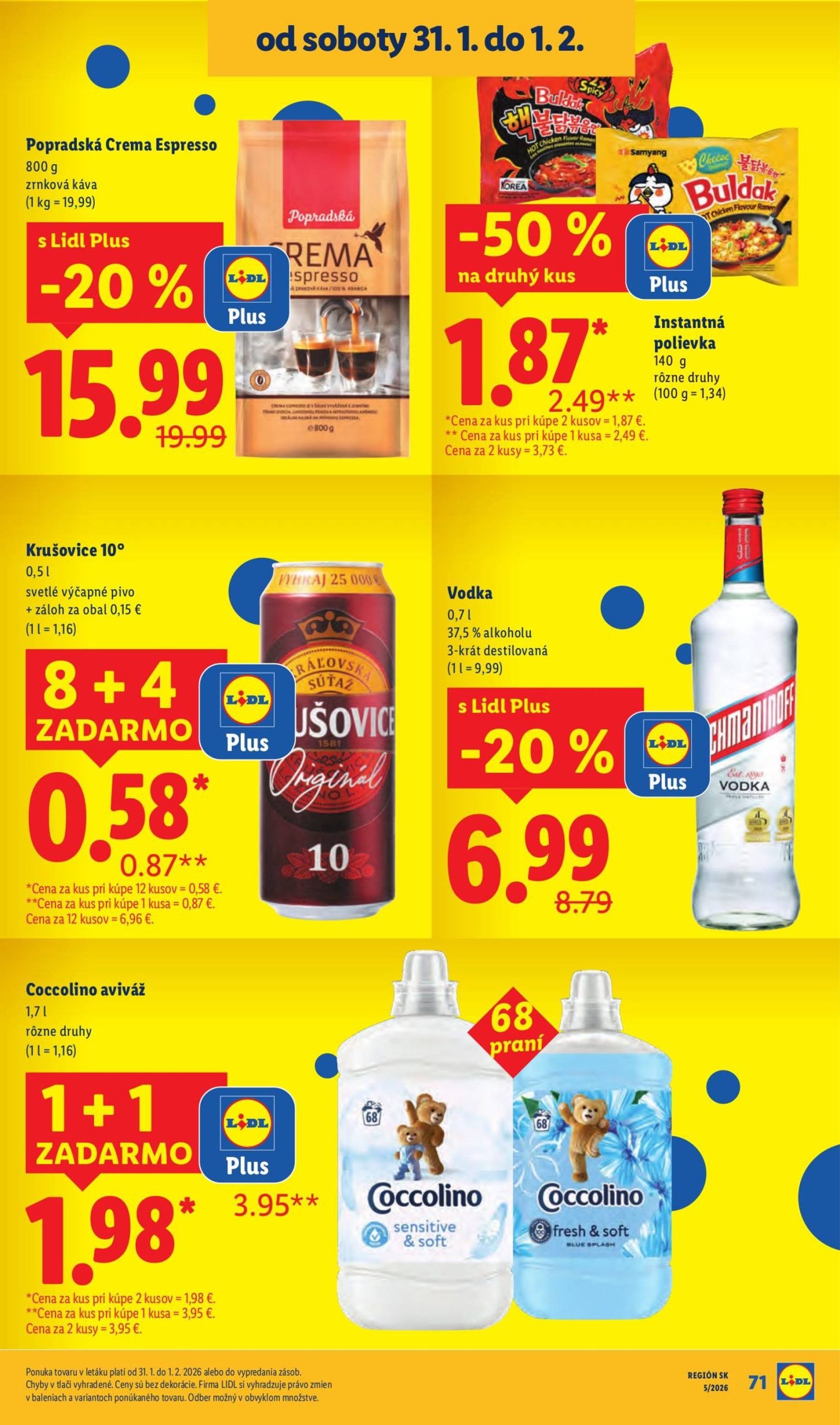 Page 39 of Aktuálny lidl leták platný od štvrtka 29.01 do 01.02