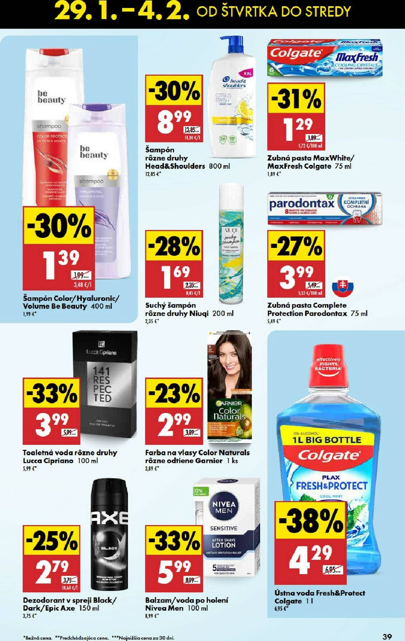 Page 39 of Aktuálny biedronka leták platný od štvrtka 29.01 do 04.02