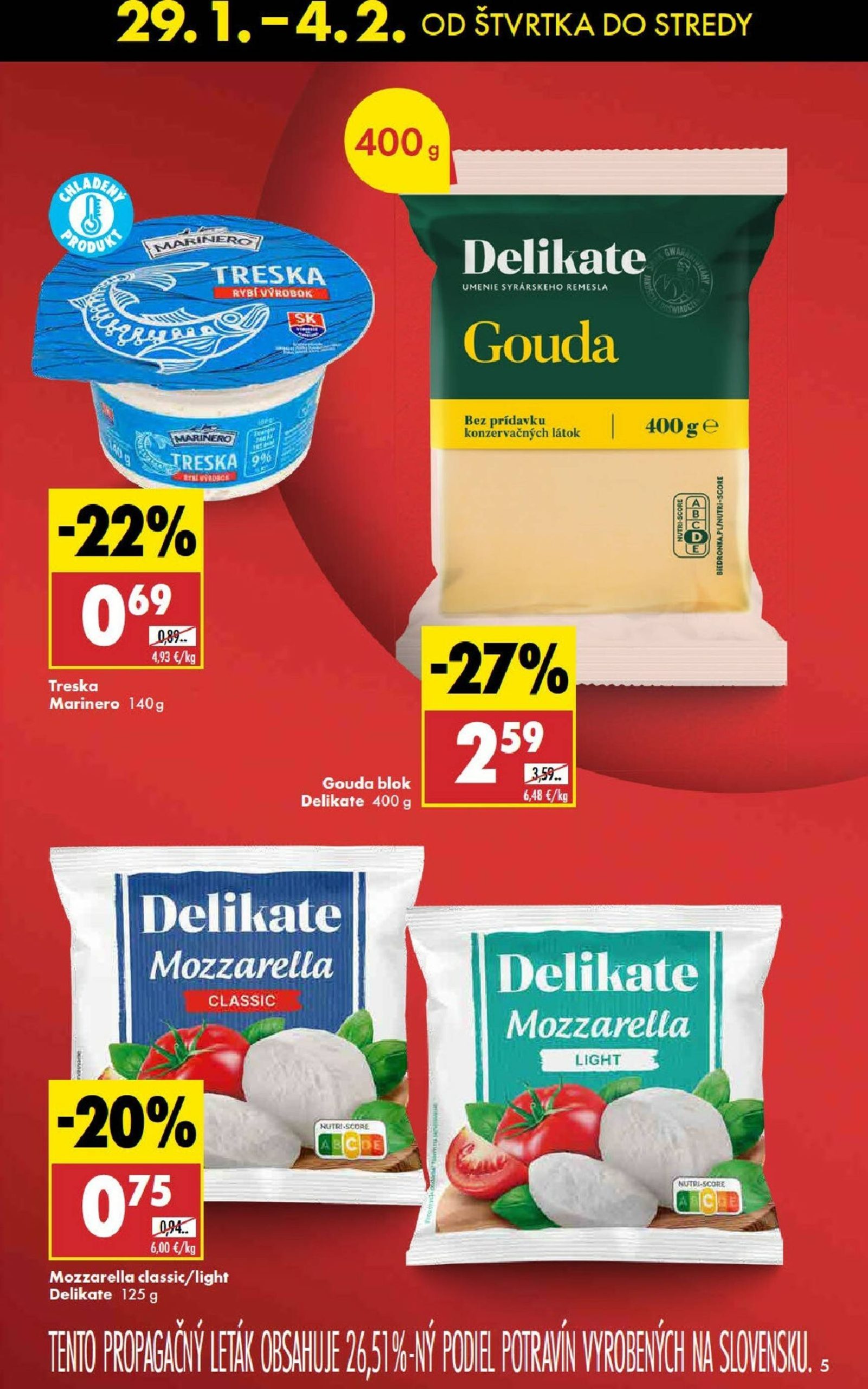 Page 5 of Aktuálny biedronka leták platný od štvrtka 29.01 do 04.02